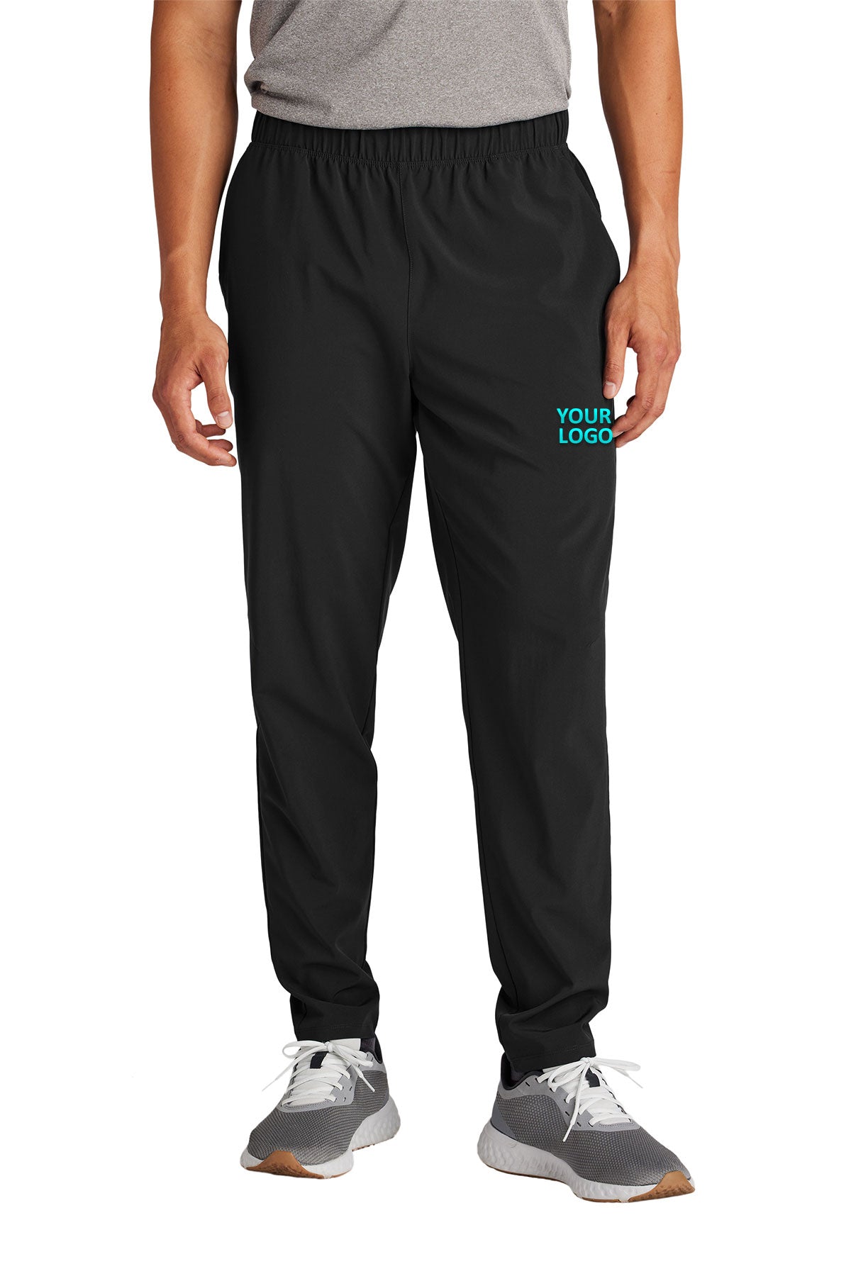 Sport-Tek Custom Repeat Pant, Black