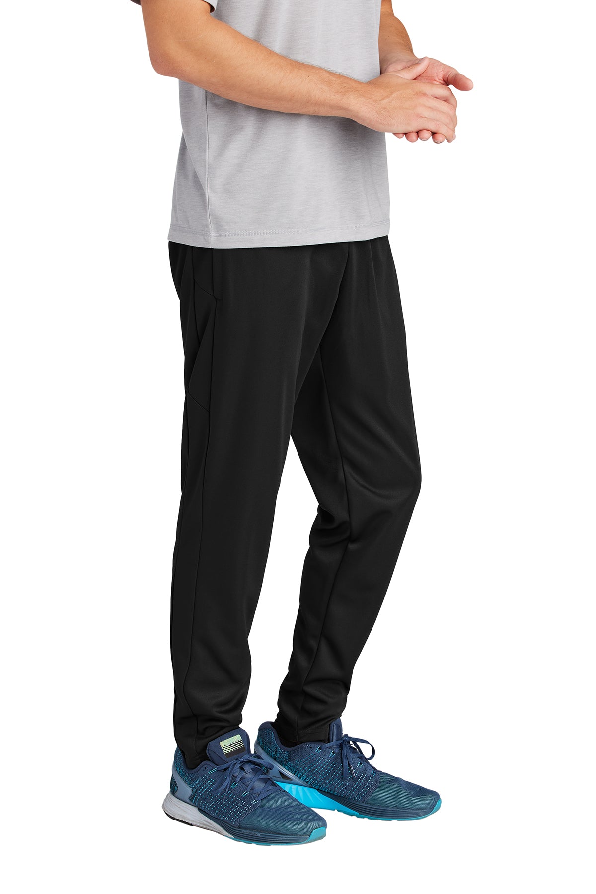 Sport-Tek Custom Travel Pant, Black/ Black