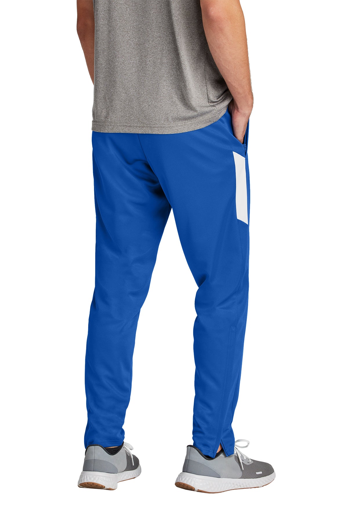 Sport-Tek Custom Travel Pant, True Royal/ White