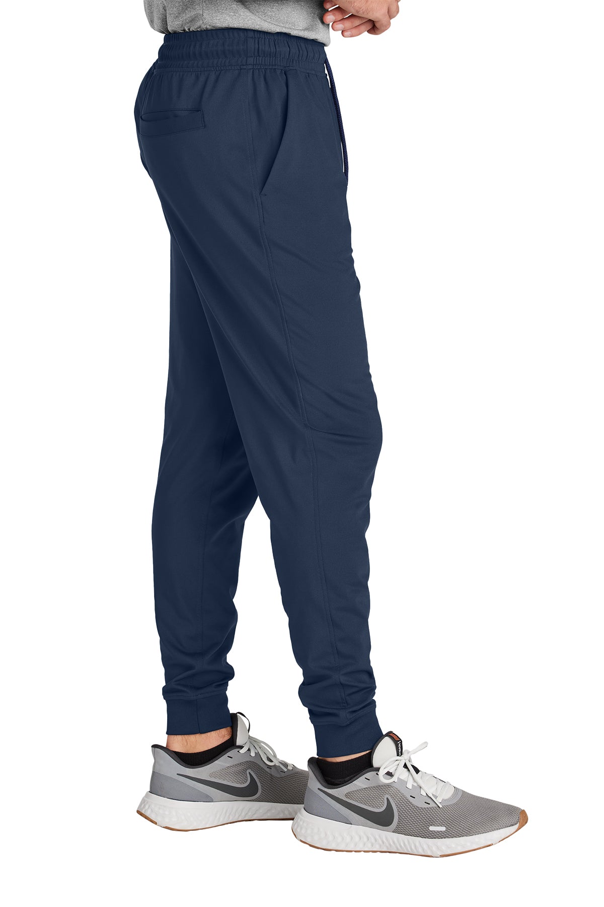 Sport-Tek Sport-Wick Custom Stretch Jogger, True Navy