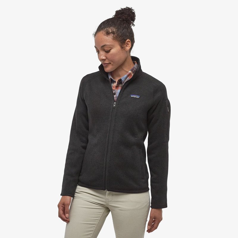 Patagonia Womens Better Sweater Fleece Jacket, Black [Tel Aviv University]
