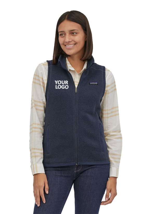 Custom Patagonia Better Sweater Vest 25887 New Navy