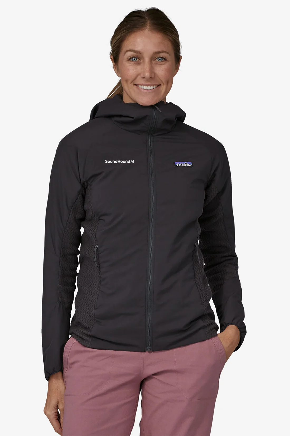 Patagonia Womens Nano-Air Hoodie, Black [Soundhound AI]