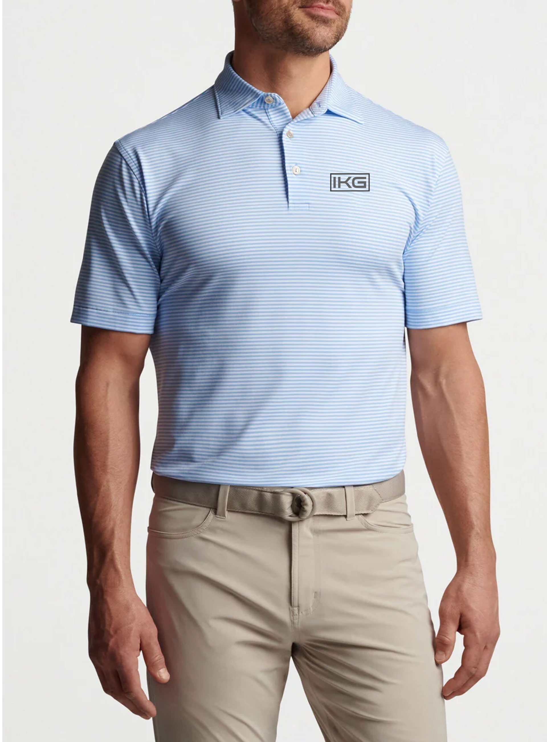Peter Millar Hales Performance Polo, Cottage Blue [IKG]
