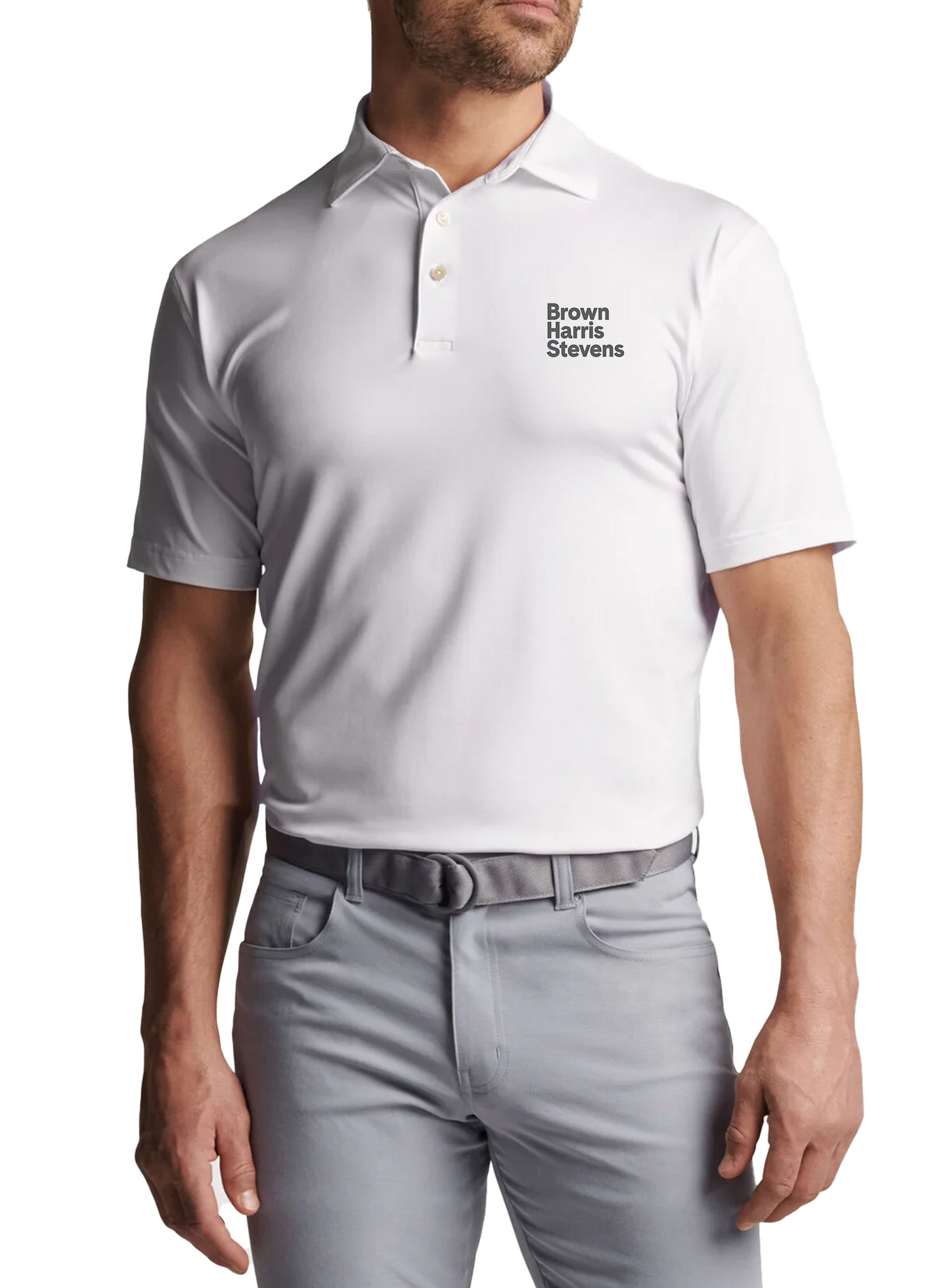 Peter Millar Performance Polo, White [Brown Harris Stevens]