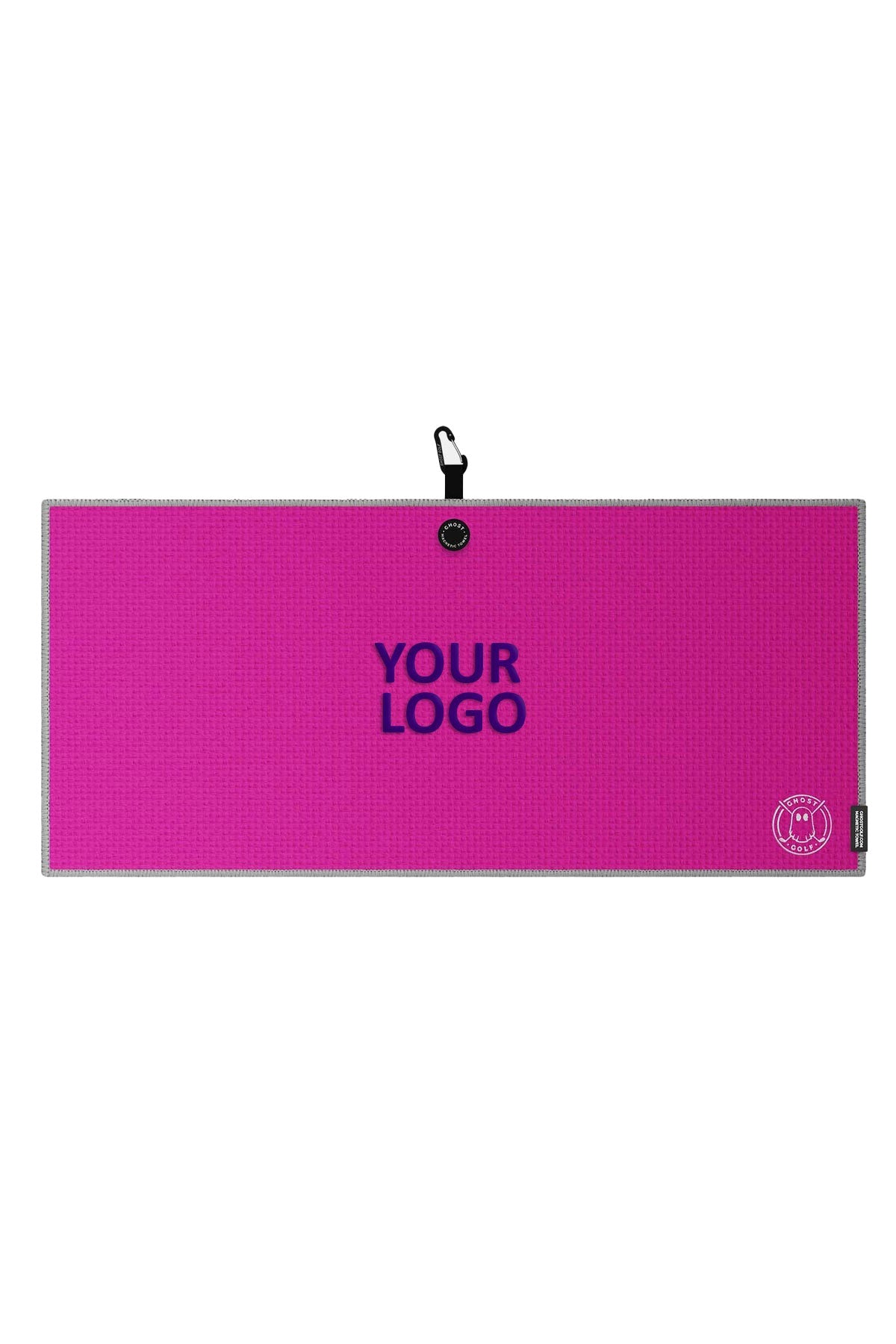 Ghost Magnetic Towel Caddie, Hot Pink