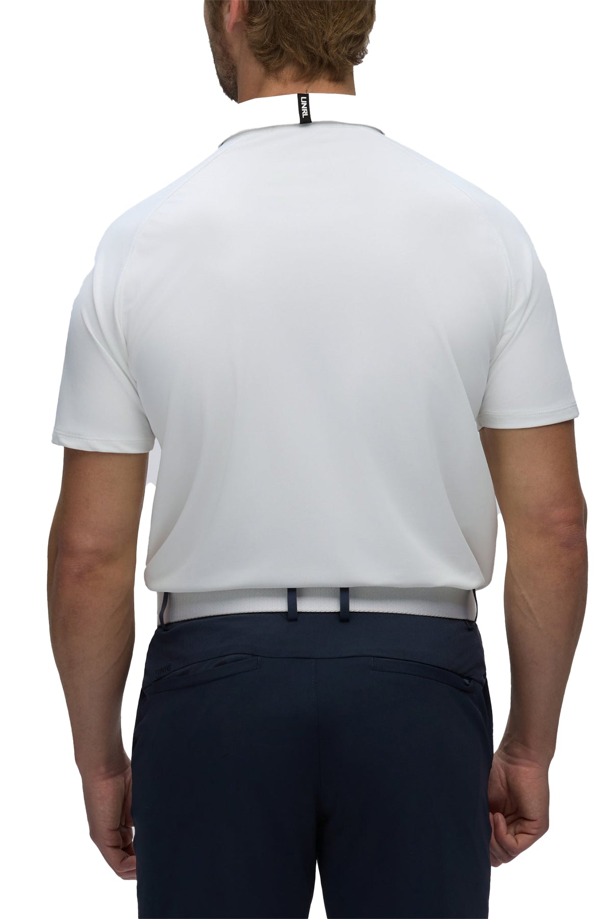 UNRL Pique Pro Custom Polos, White
