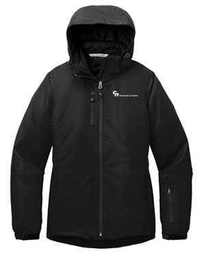 Port Authority Ladies Waterproof 3-in-1 Jacket, Black [CR Powered by Epiroc]