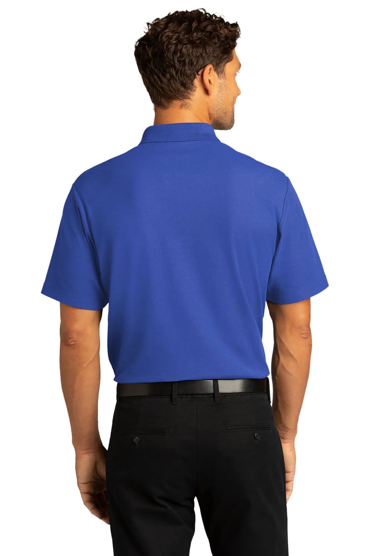 Port Authority SuperPro Polo, True Royal [Via Transportation / Sioux Area Metro]