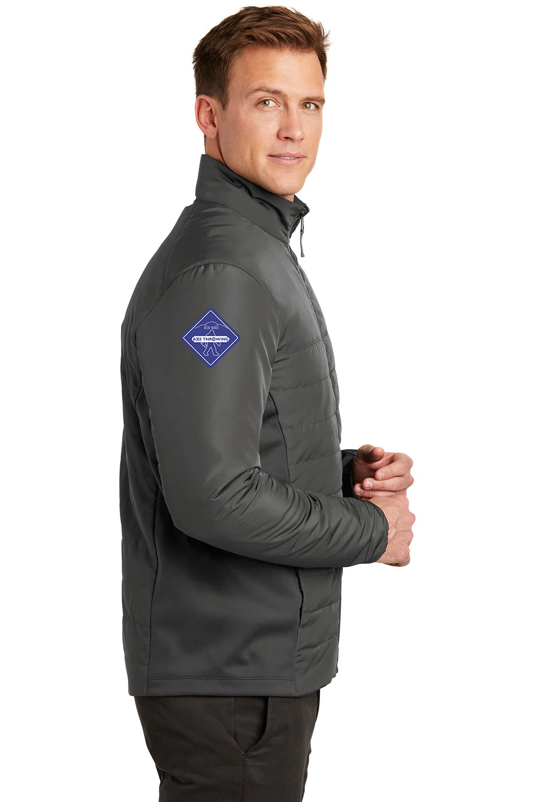 Port Authority Collective Insulated Jacket, Graphite [Blue Ridge Axe]