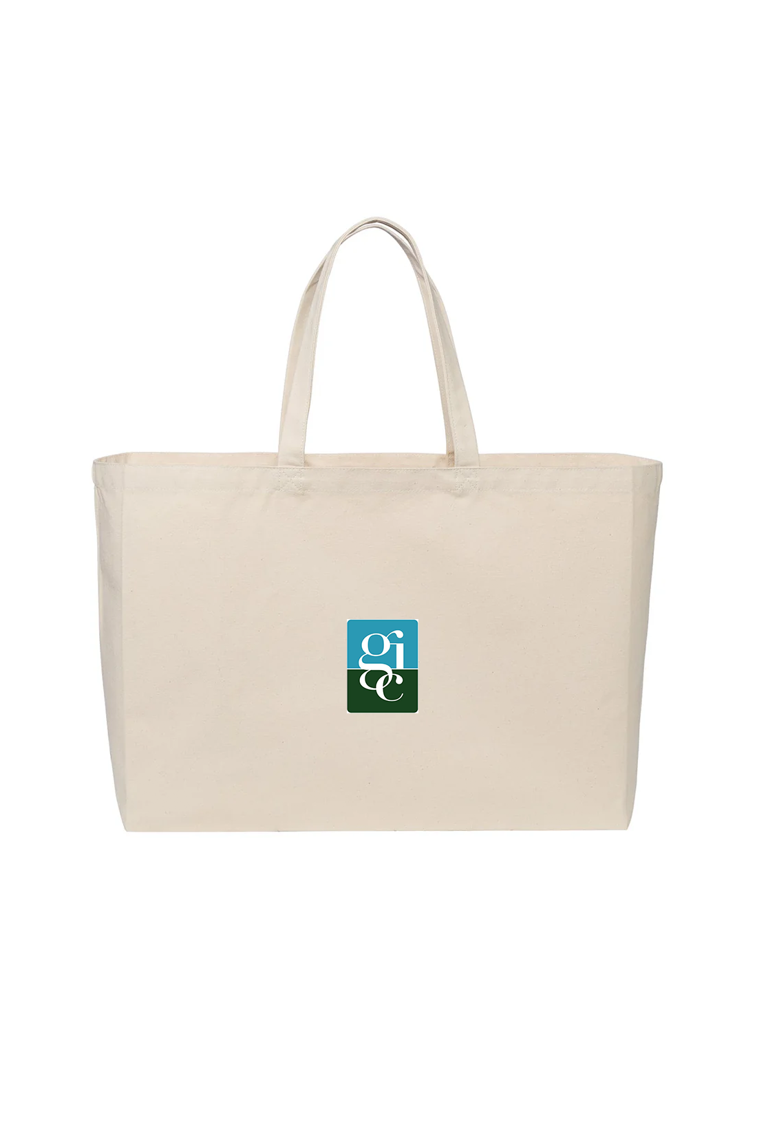 Port Authority Cotton Canvas Jumbo Tote, Natural [Gershman Investment Corp.]