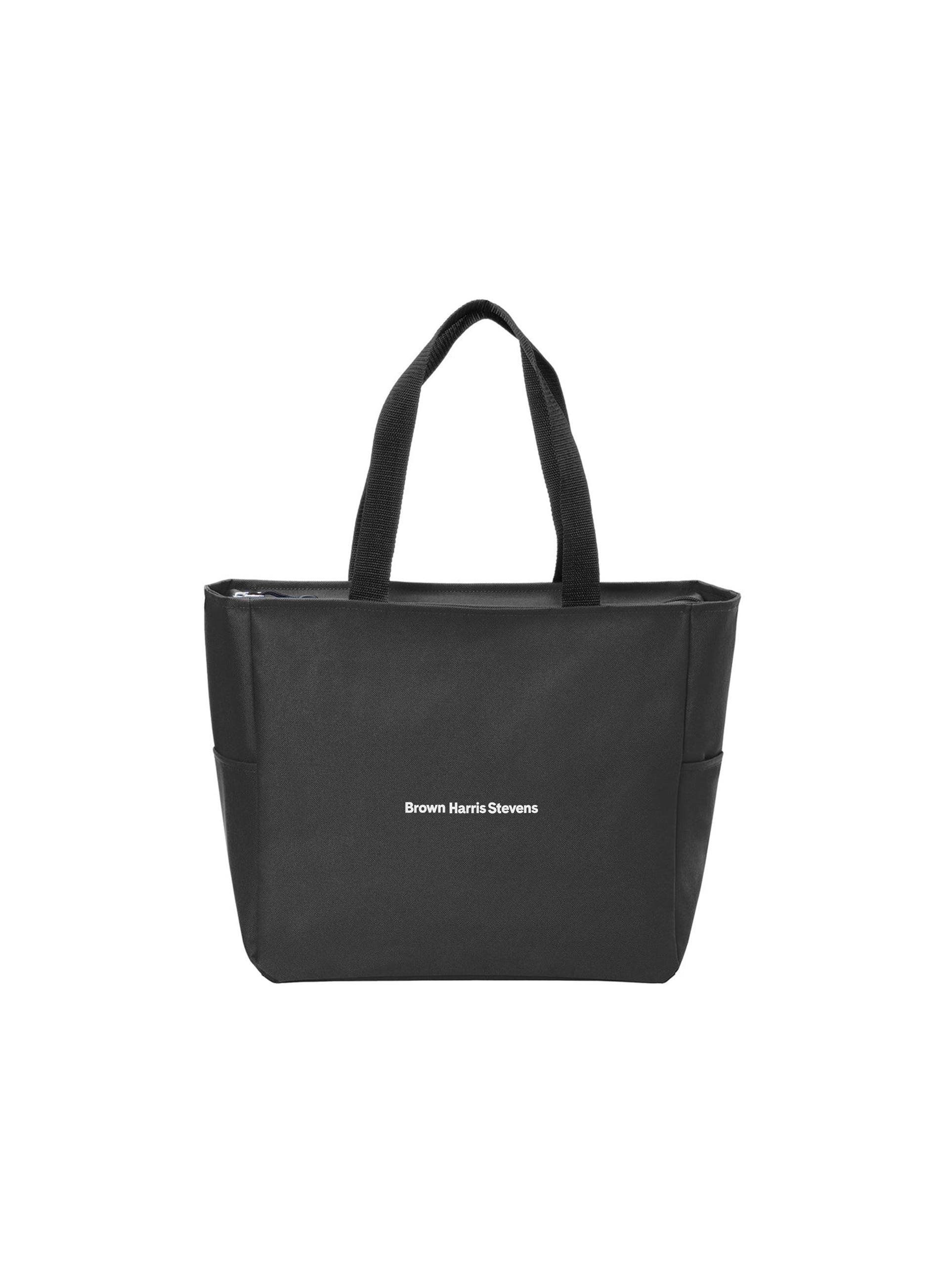 Port Authority Essential Zip Tote, Black [Brown Harris Stevens]