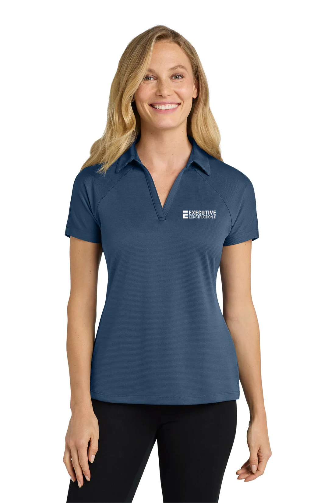 Port Authority Women's Crossover Raglan Polo, Regatta Blue [Executive Construction]