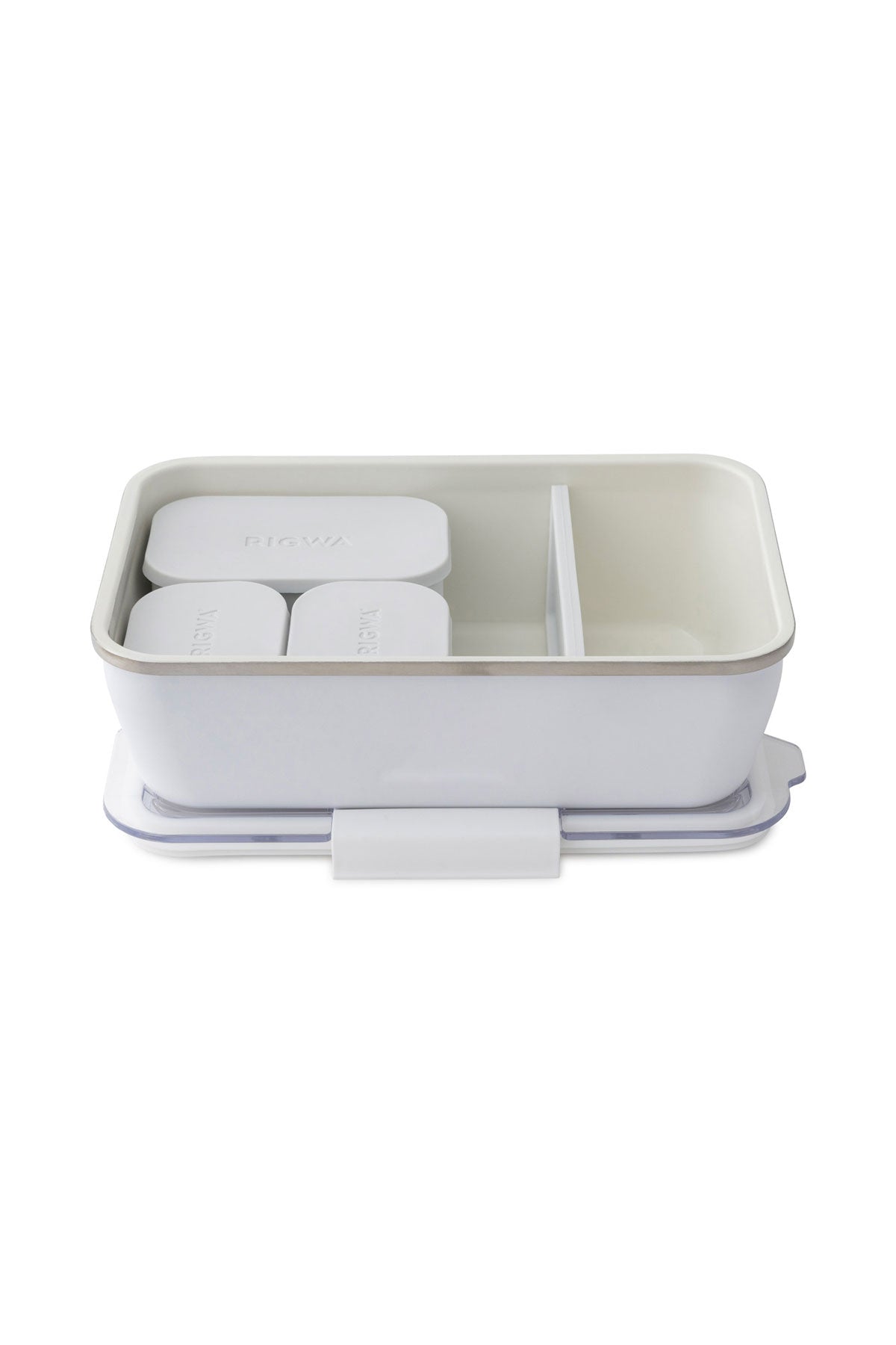 Rigwa Travel Bento Custom Box 9x6, White