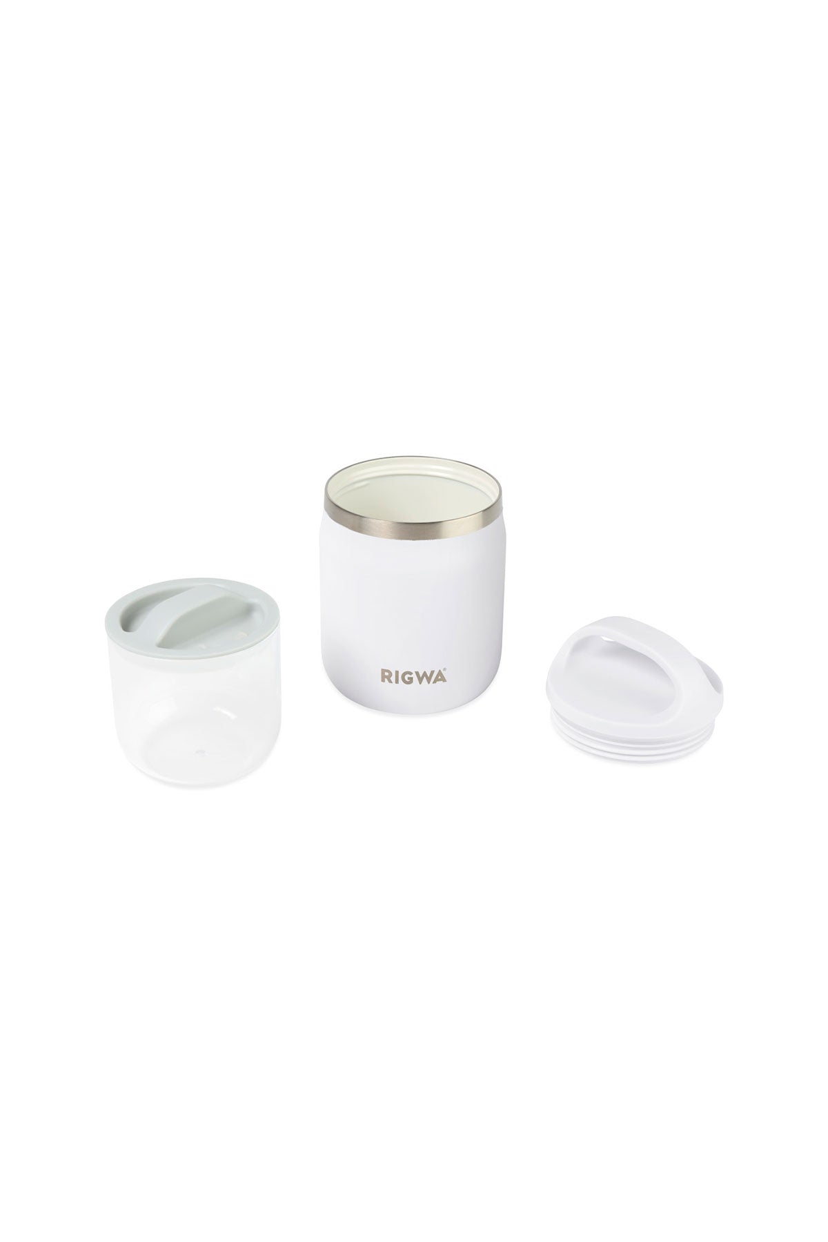 Rigwa Pod Food Custom Jar 20oz, White