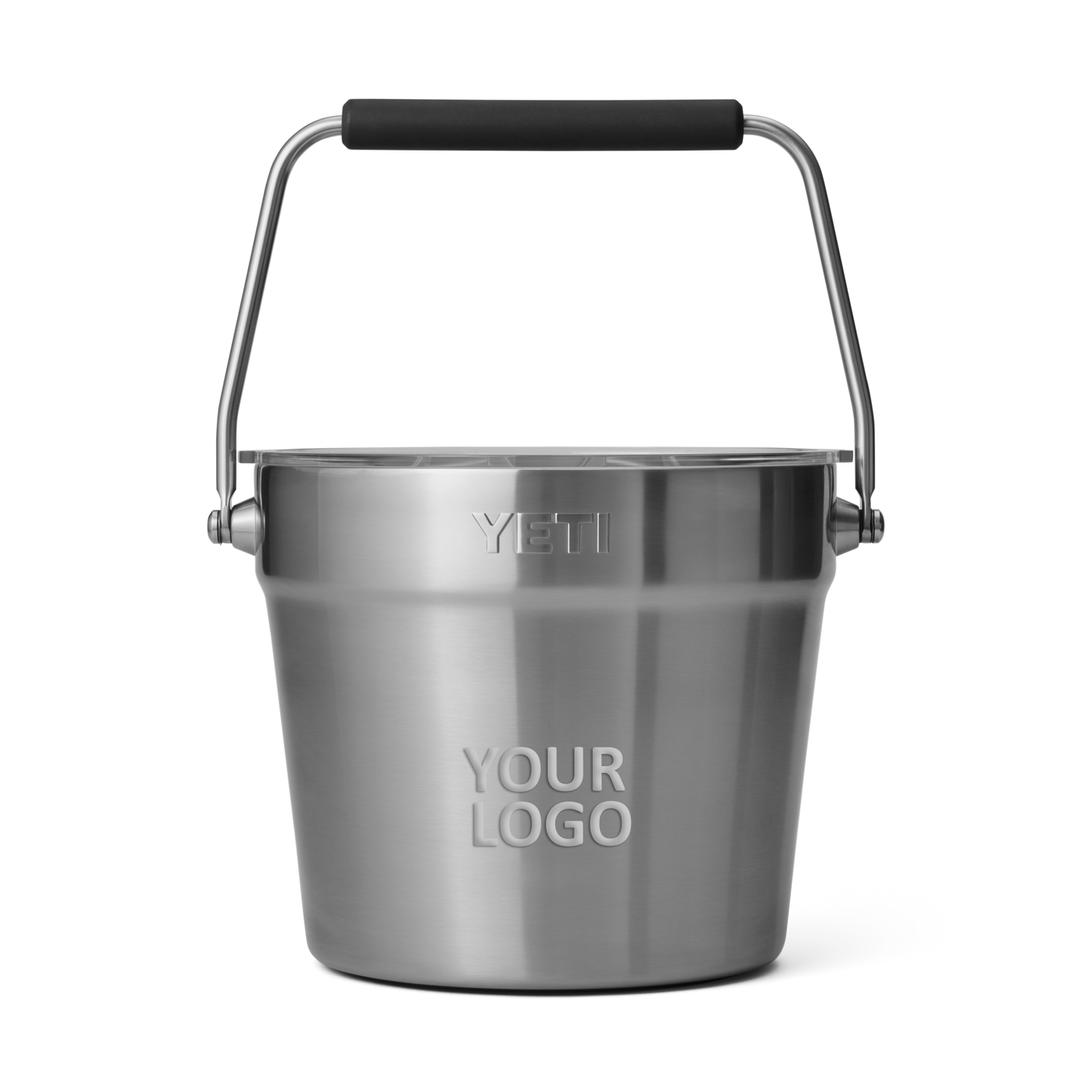 Yeti Rambler Custom Beverage Buckets With Lid, Stainless [Solar Pile Driver]