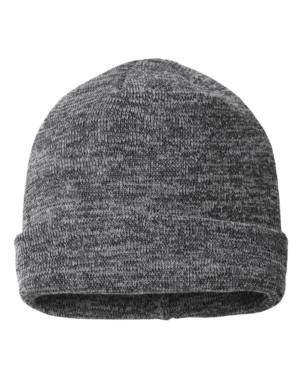 Richardson Custom Marled Beanies, Black/ Grey [AMERILODGE GROUP]