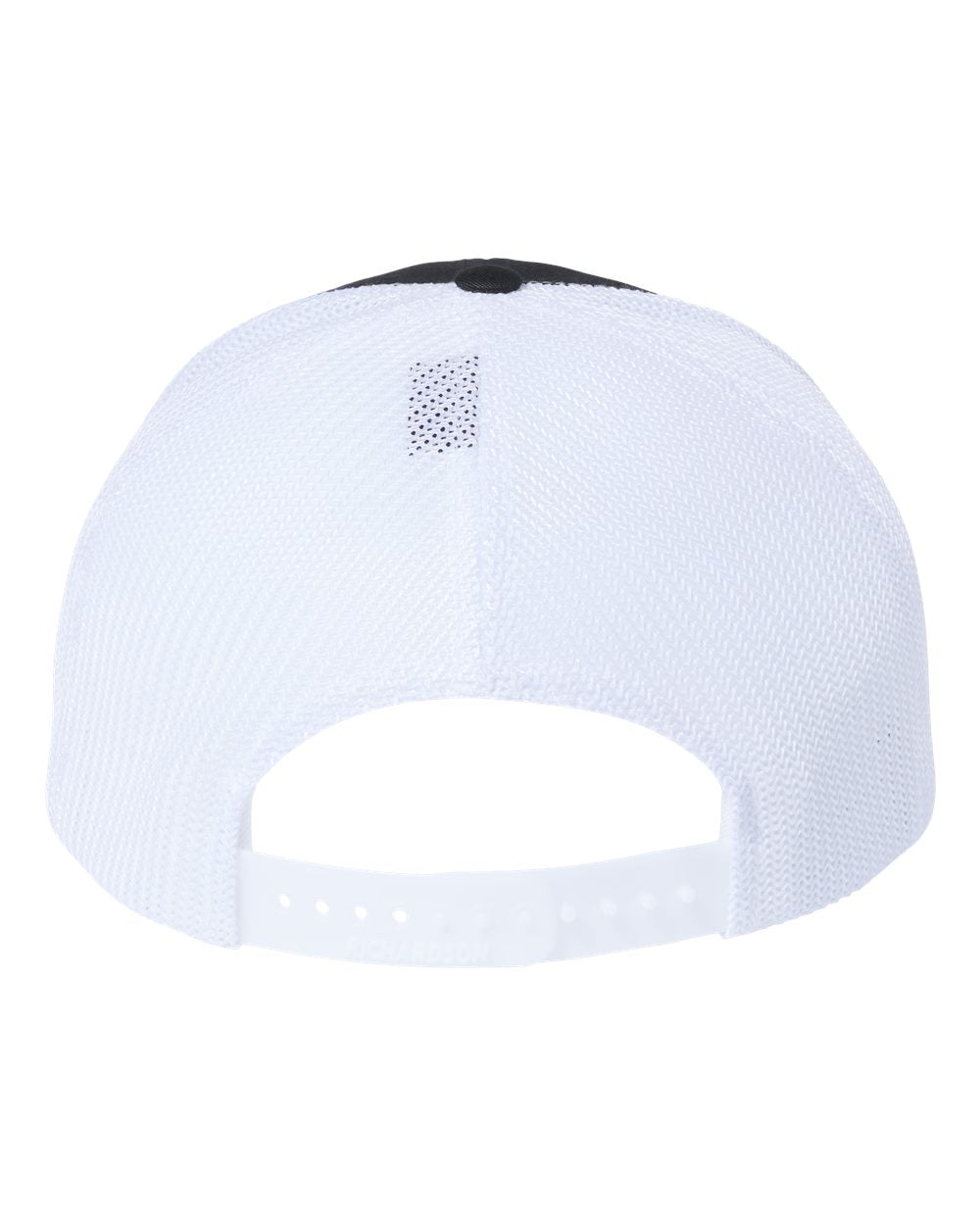Richardson Flex Adjustable Custom Trucker Caps, Black/ White [Cunningham & Associates, LLC]