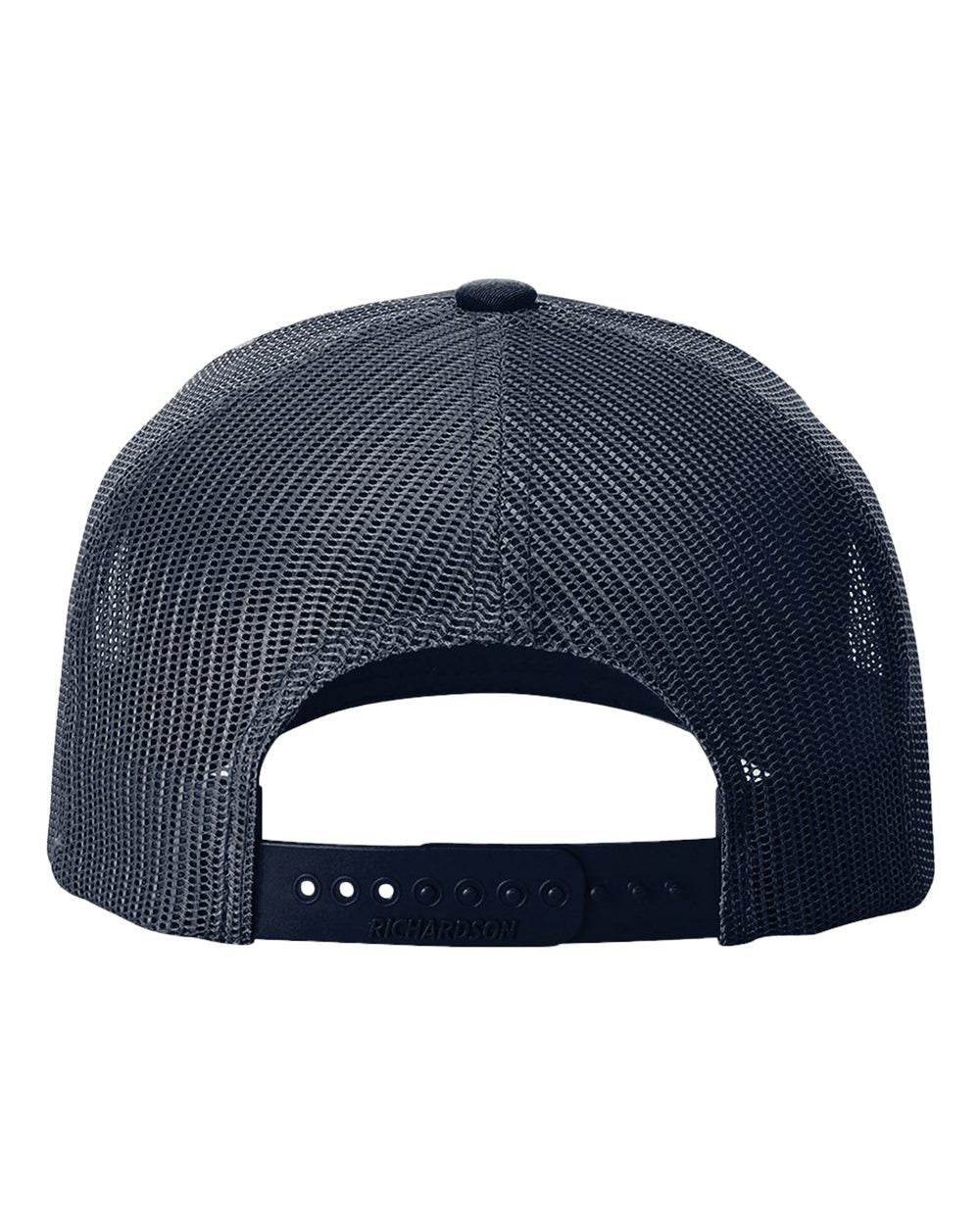 Richardson Five-Panel Custom Trucker with Rope Caps, Navy/ White [RCCP]