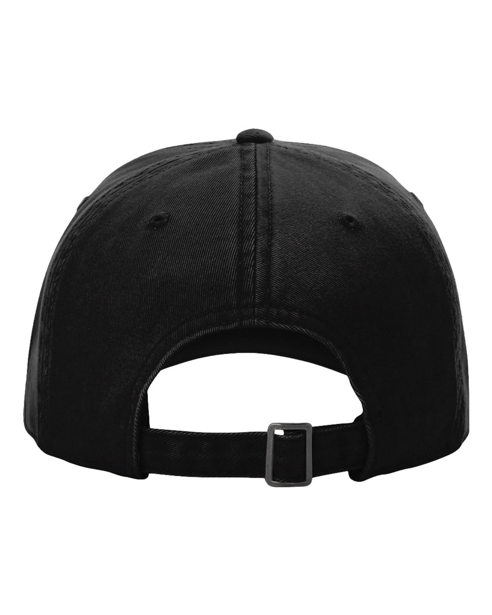 Richardson Peach Twill Custom Dad Hats, Black [ACI Jet Uniforms]