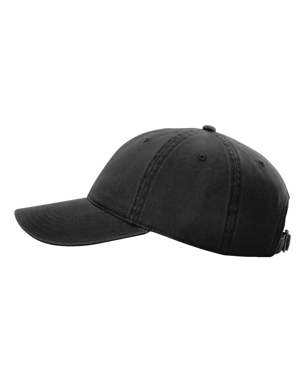 Richardson Peach Twill Custom Dad Hats, Black [ACI Jet Uniforms]