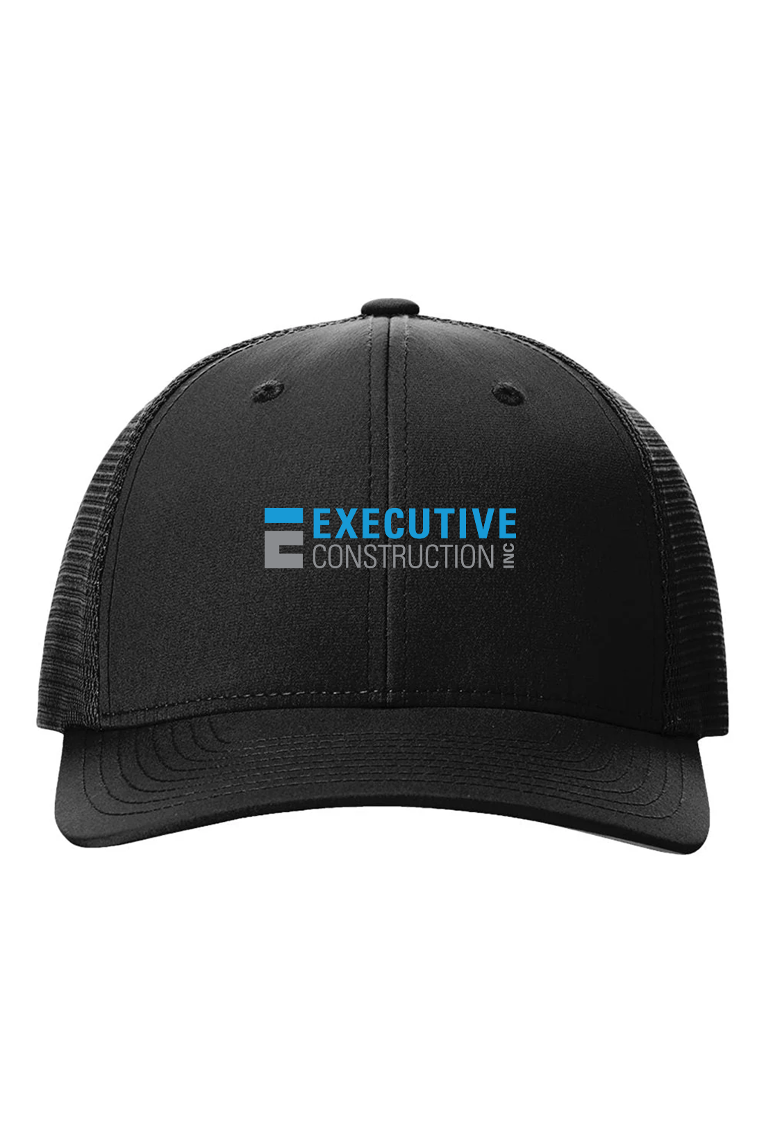 Richardson Performance Trucker Cap, Black [Executive Construction]