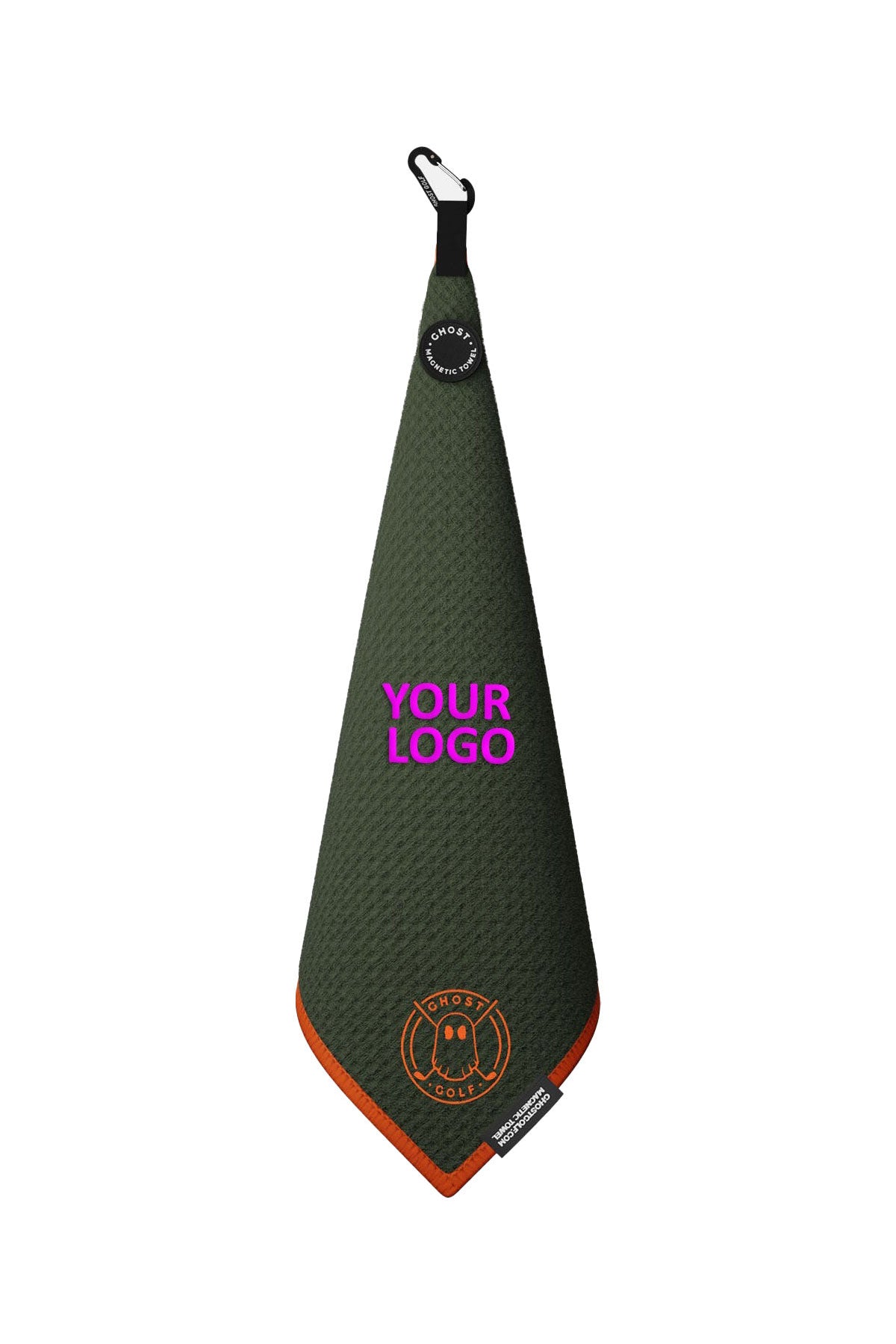 Custom Golf Towel Ghost Greenside Rifle Green