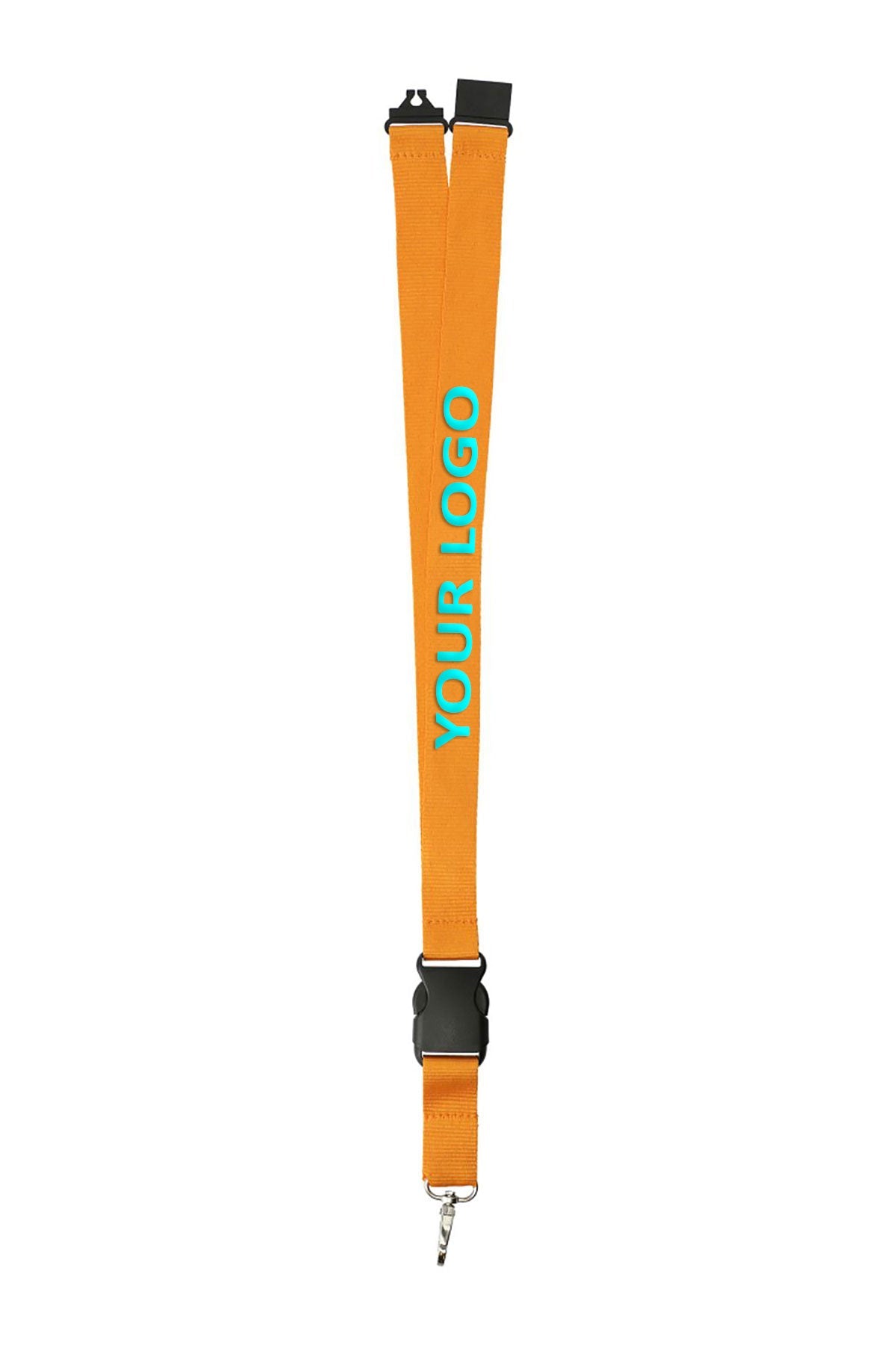Hang In There Custom Lanyards, Orange