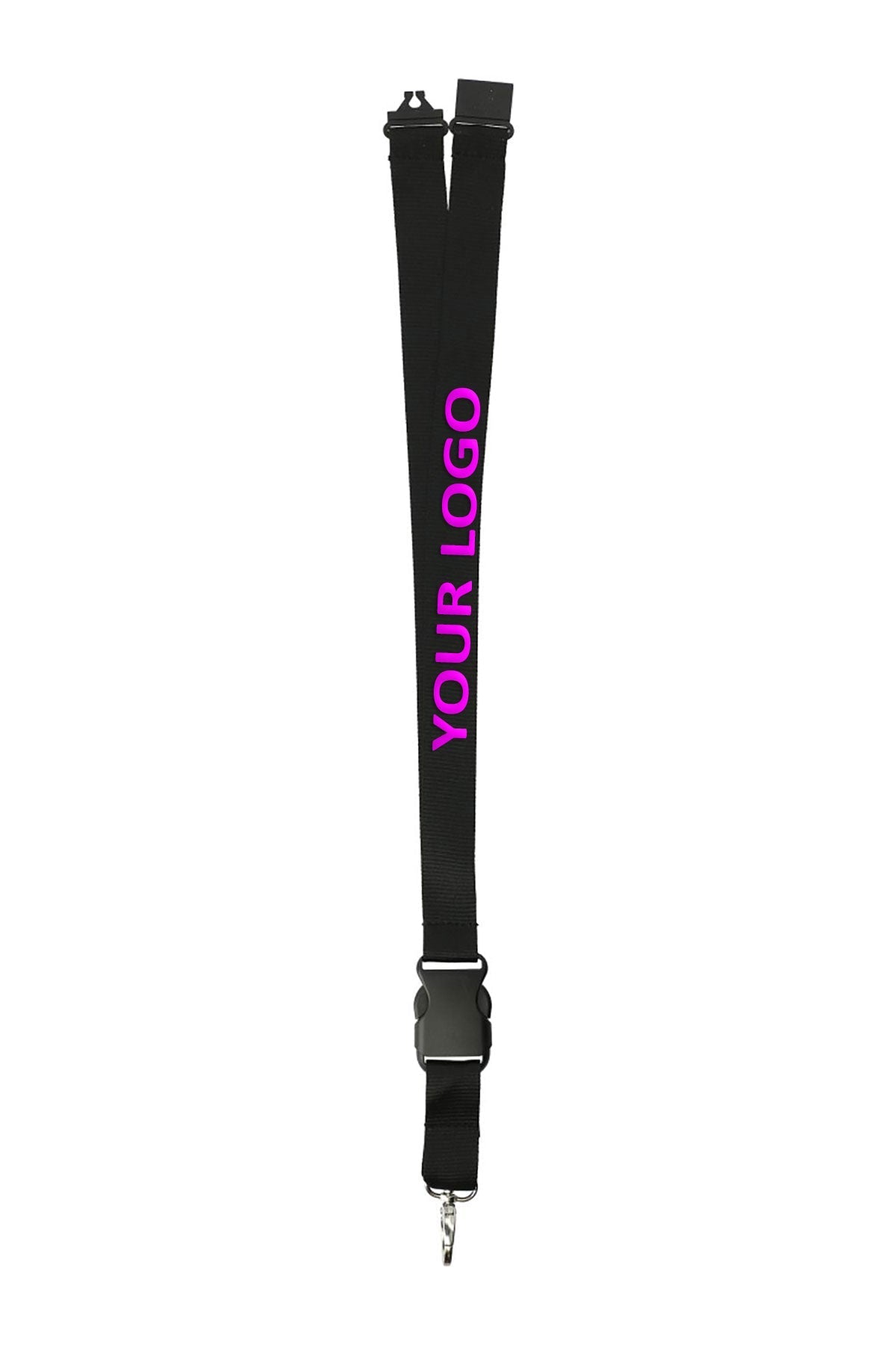 Hang In There Custom Lanyards, Black [Allied Residential]