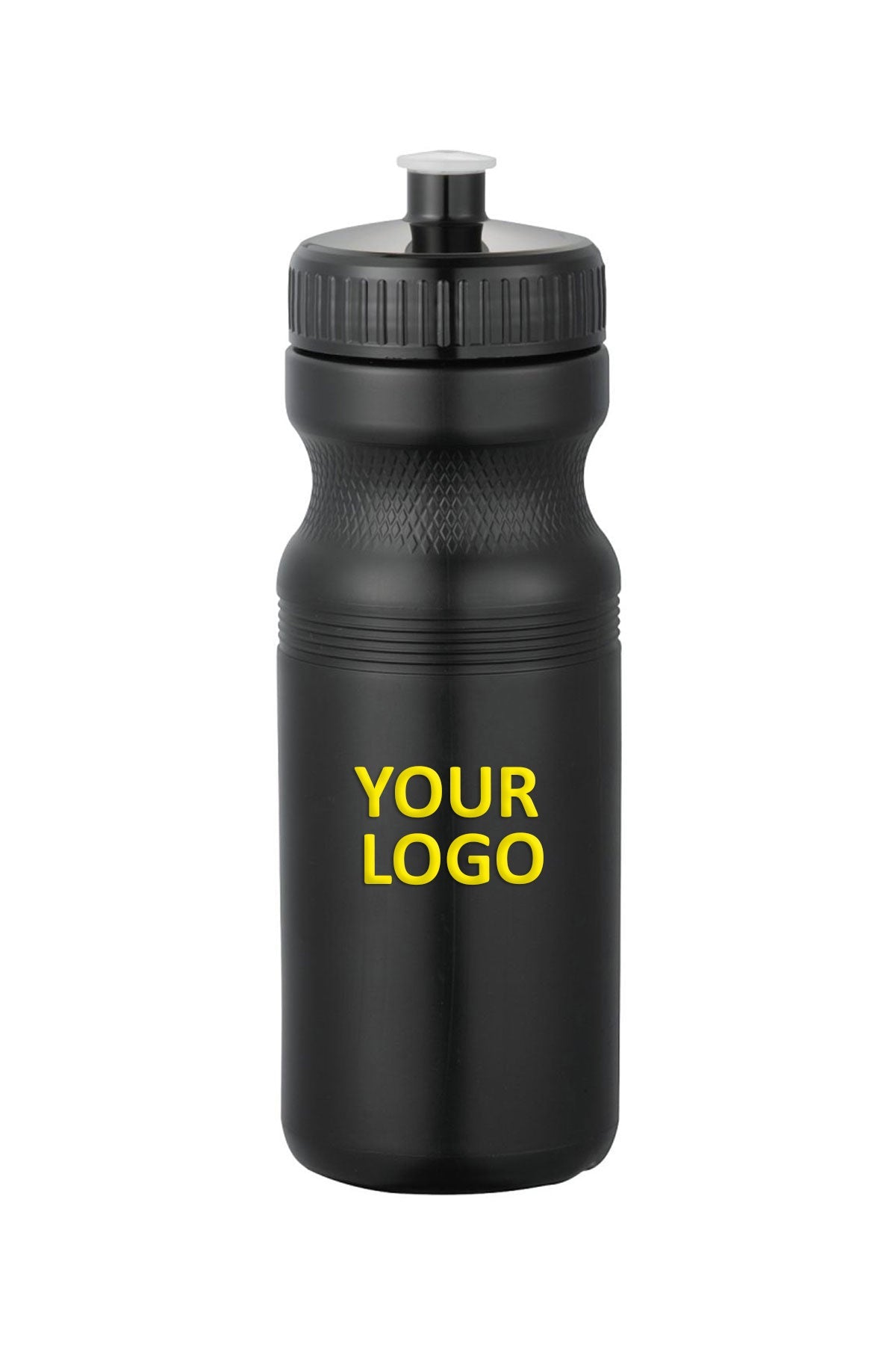 Easy Squeezy Spirit 24oz Custom Sports Bottles, Black