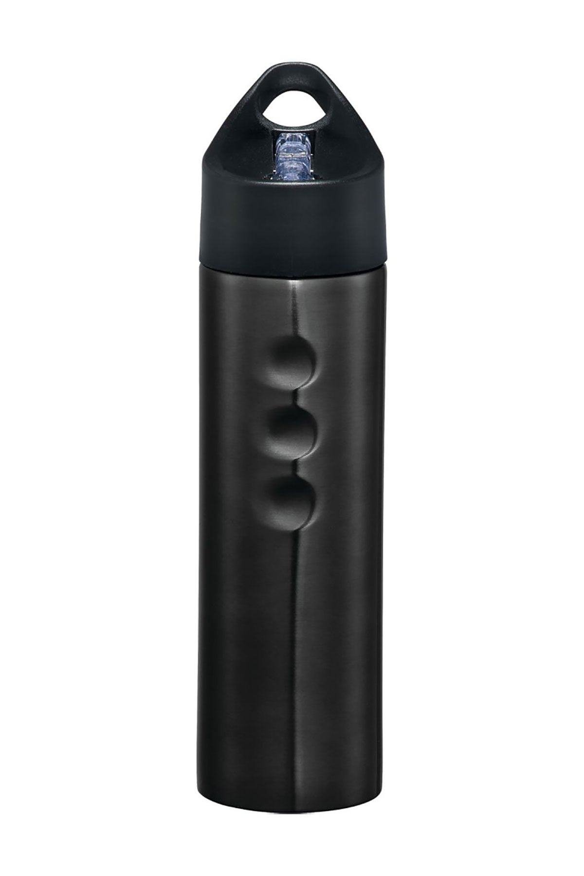 Troika 25oz Stainless Custom Sports Bottles, Black [BC Forward]