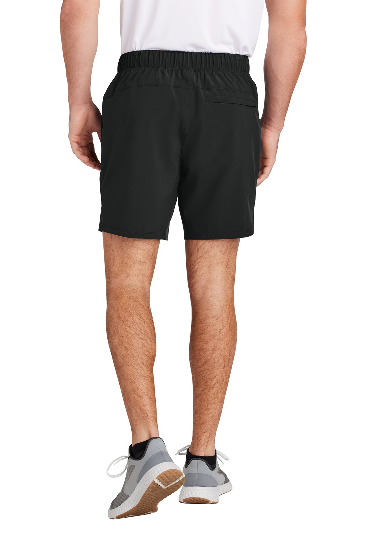Sport-Tek Custom Repeat 7” Shorts, Black