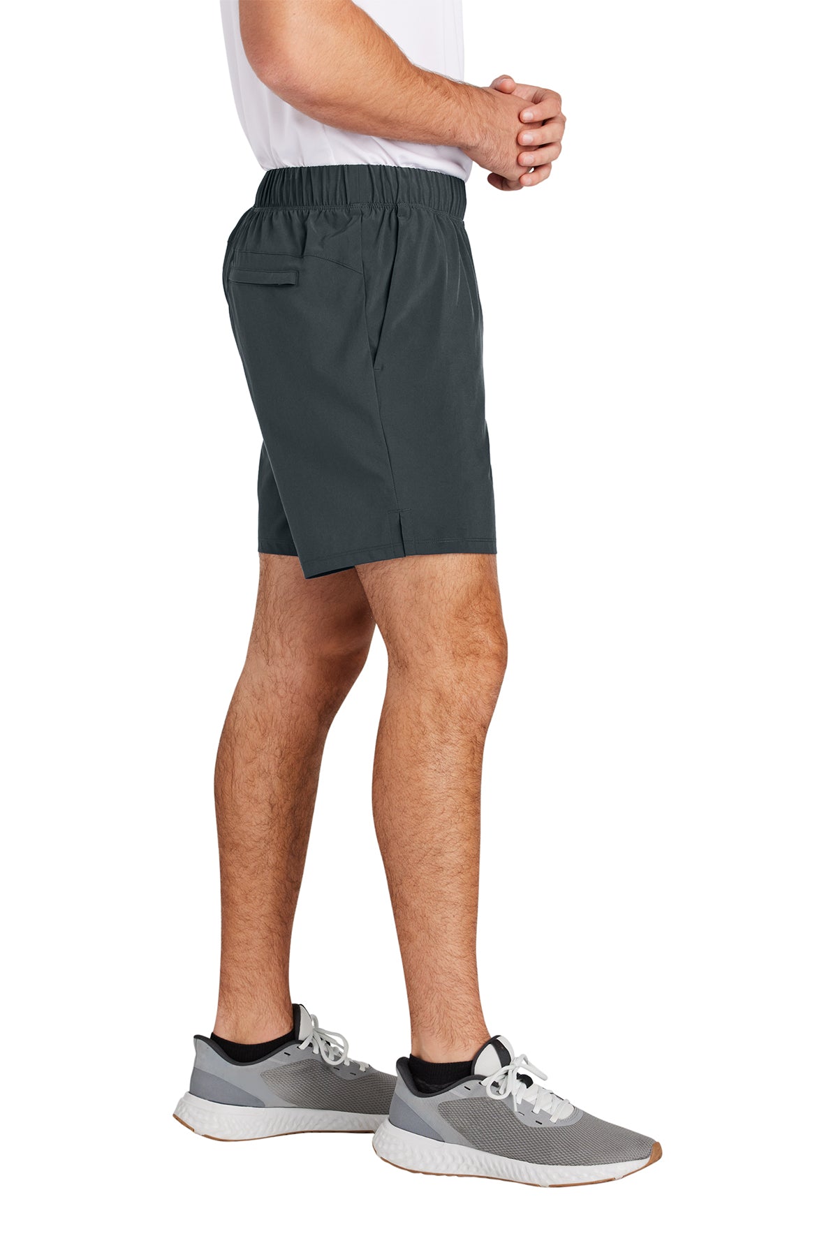 Sport-Tek Custom Repeat 7” Shorts, Iron Grey