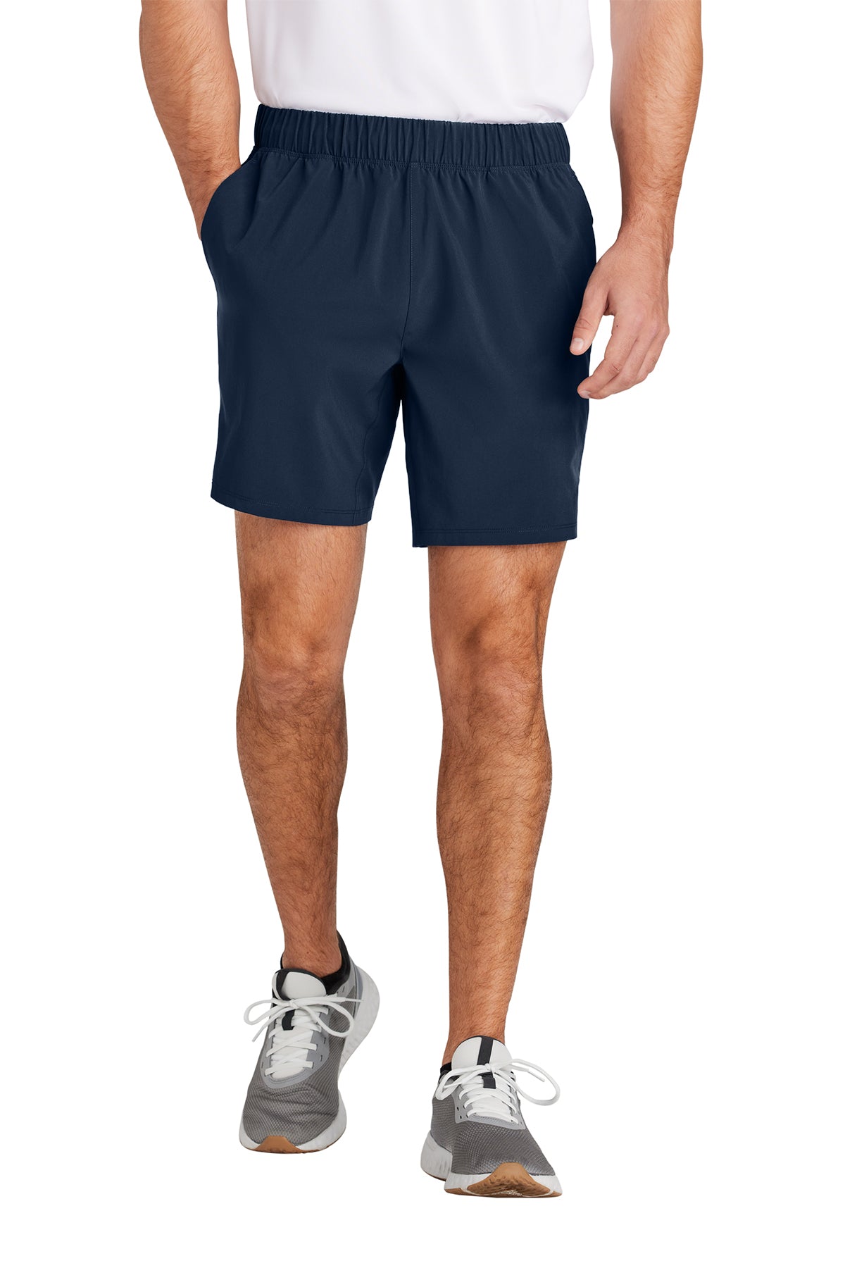Sport-Tek Custom Repeat 7” Shorts, True Navy