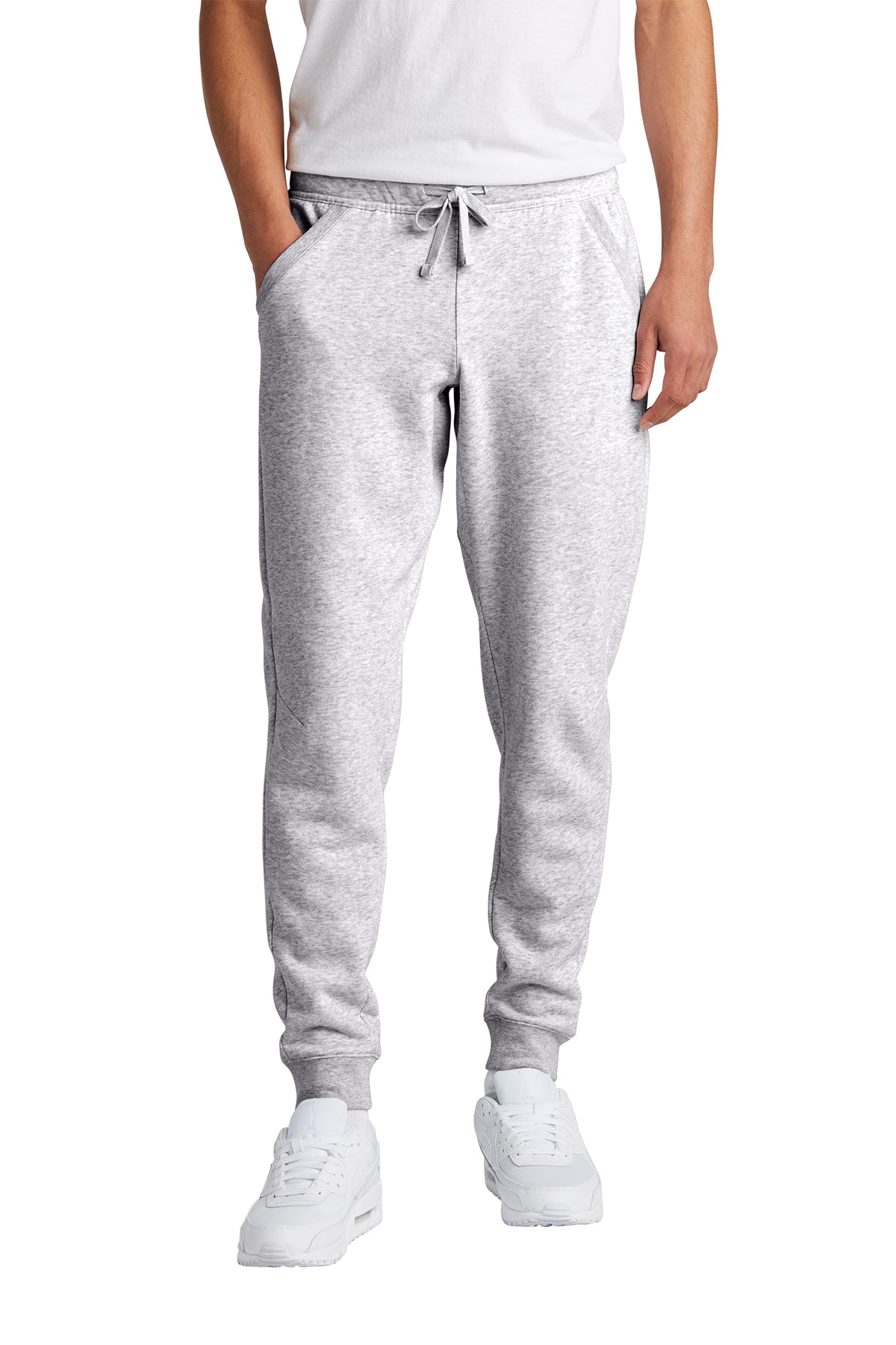 Sport-Tek Drive Custom Fleece Jogger, Athletic Heather