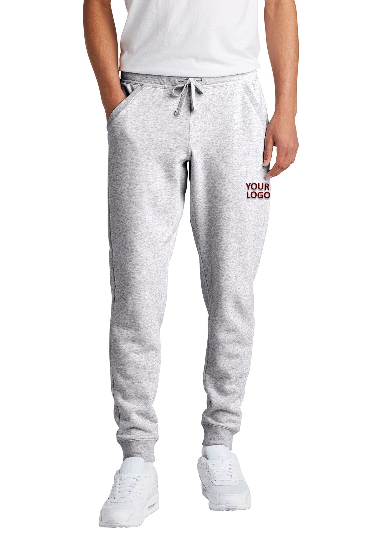 Sport-Tek Drive Custom Fleece Jogger, Athletic Heather