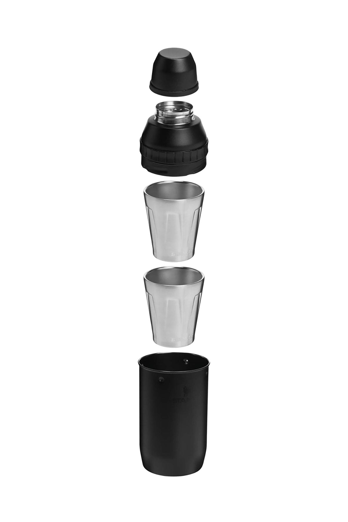 Stanley Adventure Happy Hour Custom Cocktail Shaker Set, Black