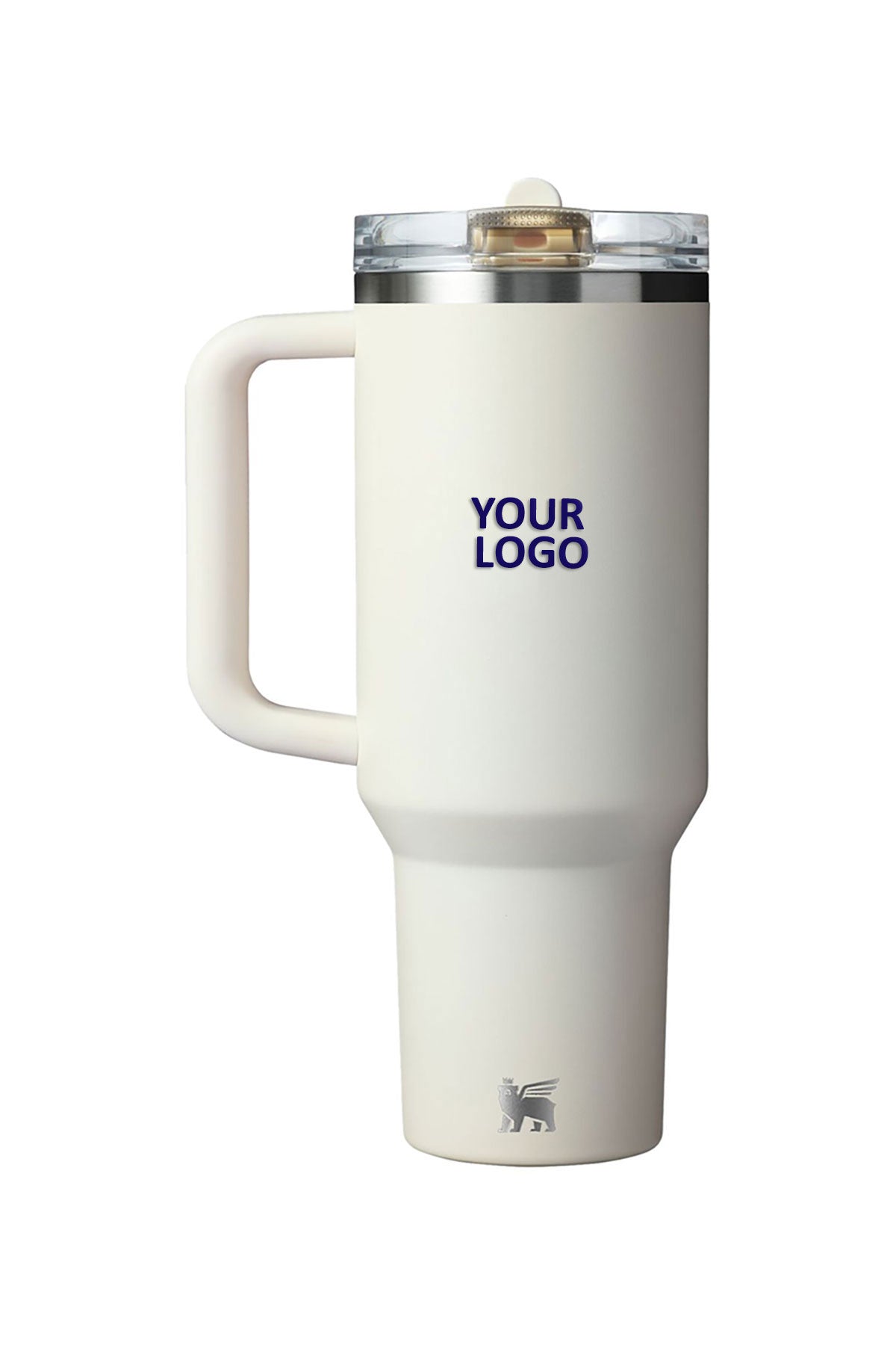 Stanley Quencher ProTour Flip Straw Custom Tumblers 40 oz, Cream
