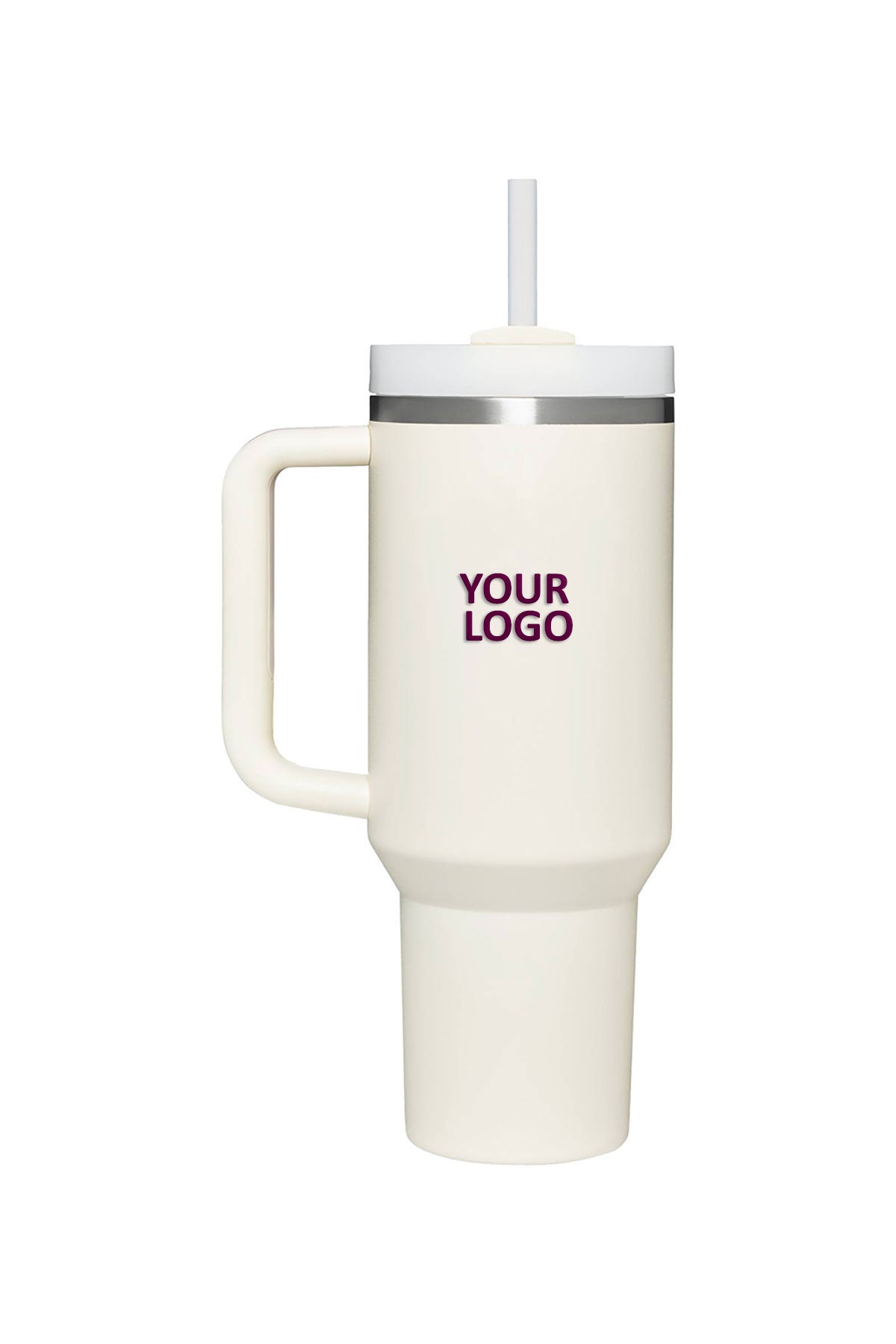 Stanley Quencher H2.O FlowState Custom Tumblers 40 oz, Cream