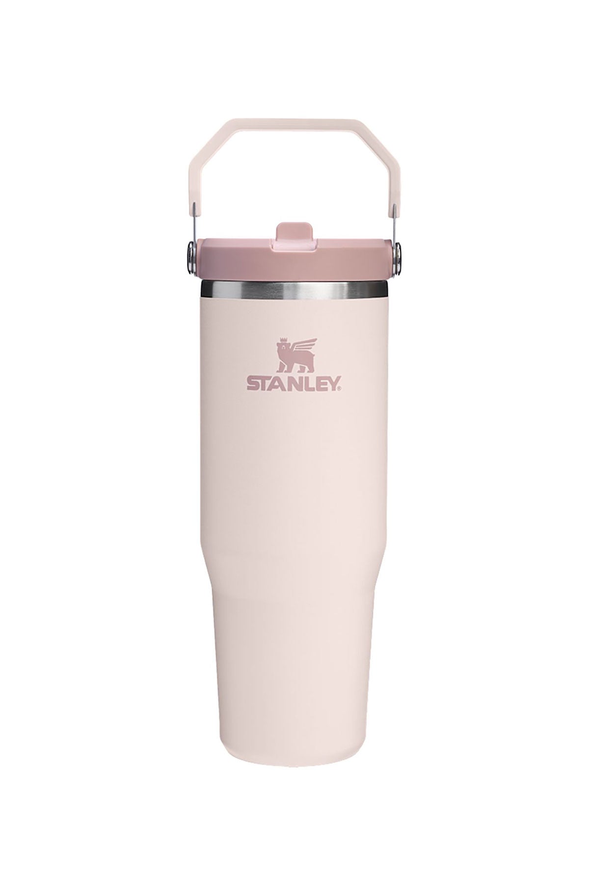 Stanley IceFlow 2.0 Flip Straw Custom Tumblers 30 oz, Rose Quartz