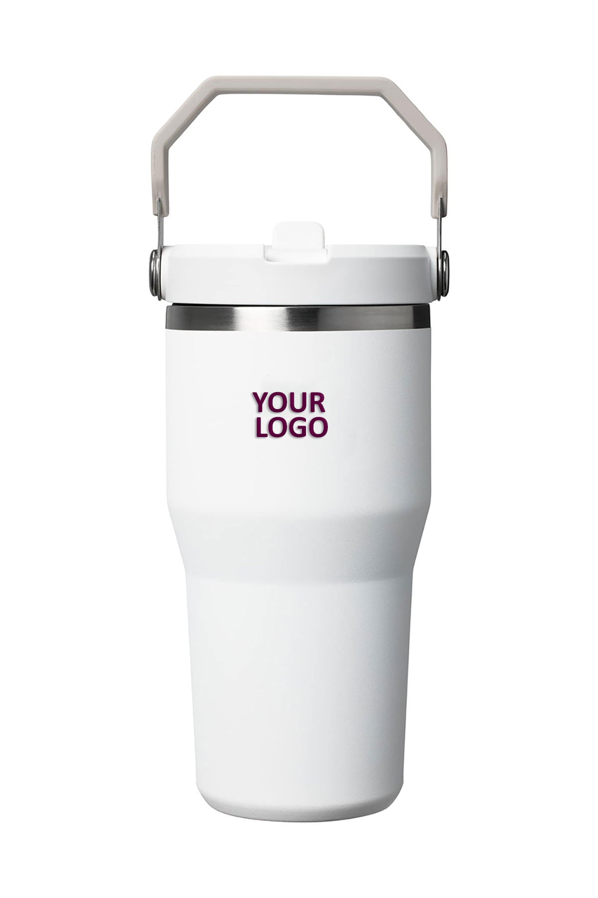 Stanley IceFlow Flip Straw Custom Tumblers 20 oz, Frost
