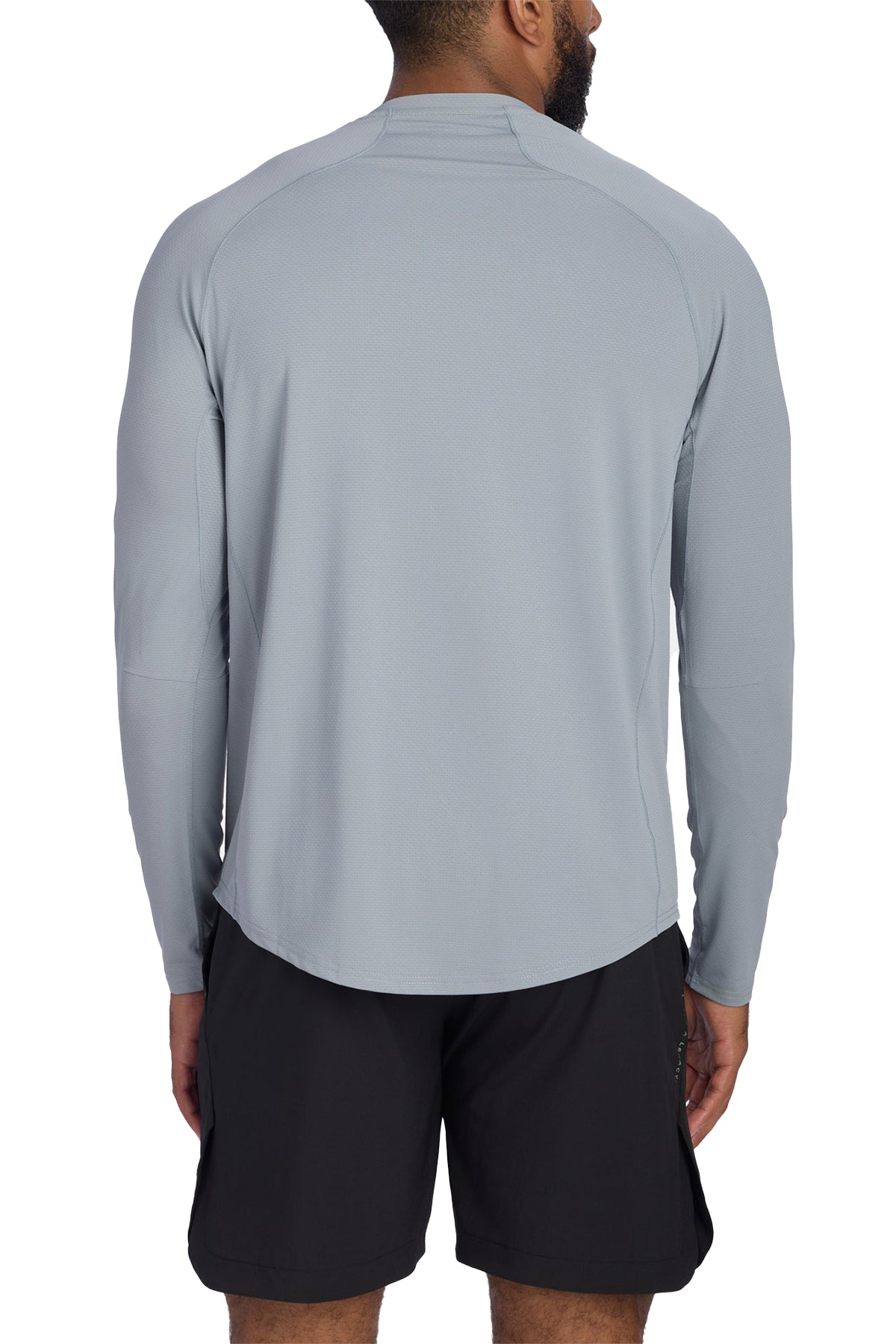 UNRL Streamline Custom Performance Long Sleeves, Cadet Gray