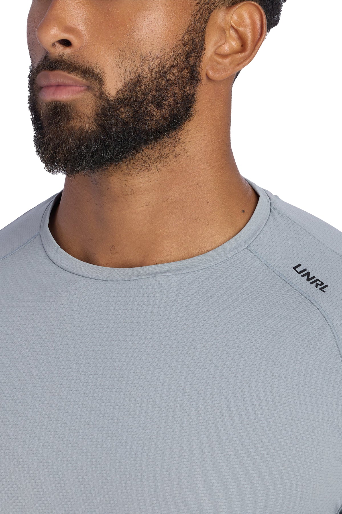 UNRL Streamline Custom Performance Long Sleeves, Cadet Gray