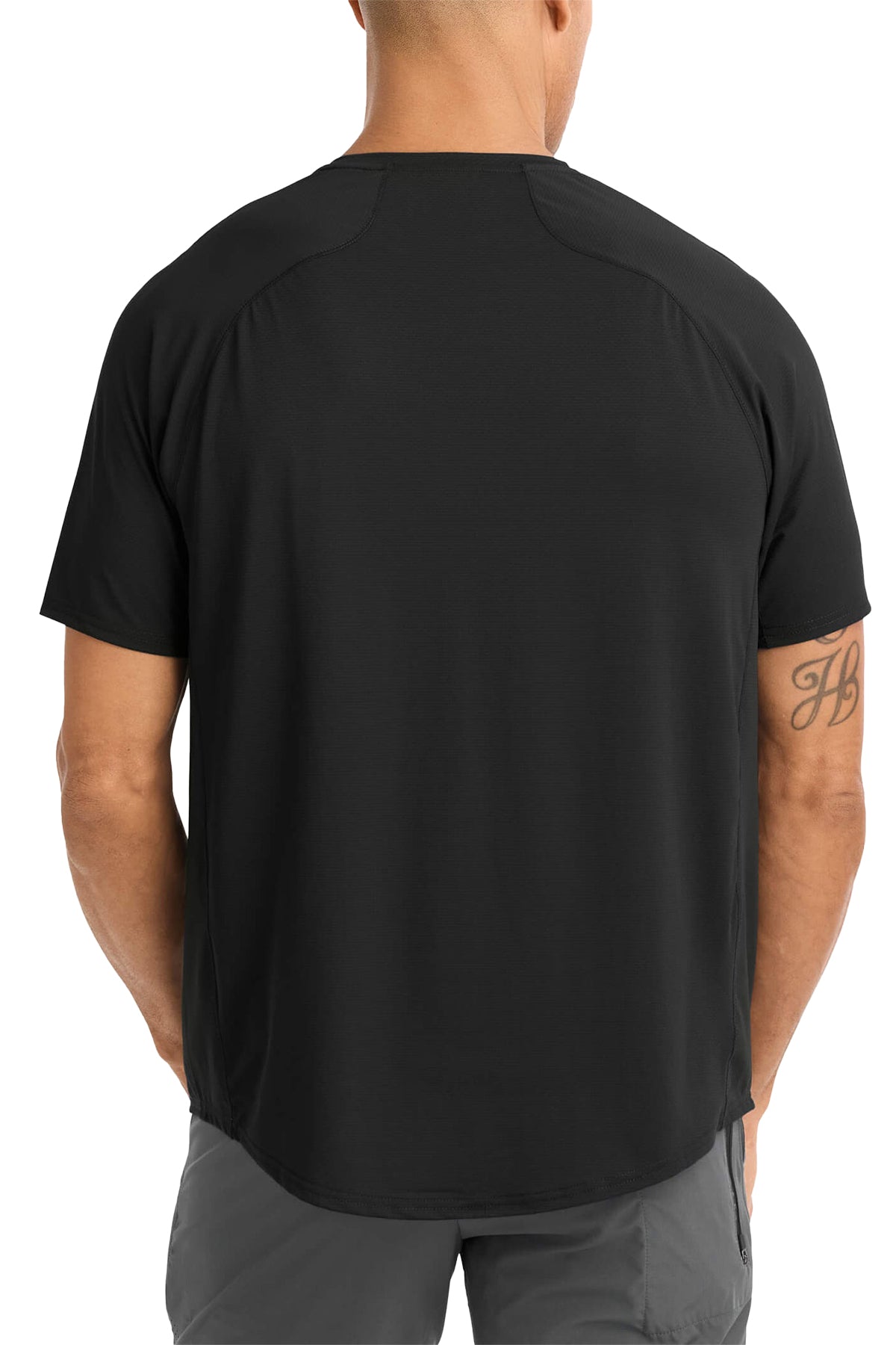 UNRL Streamline Custom Performance Tee's, Black