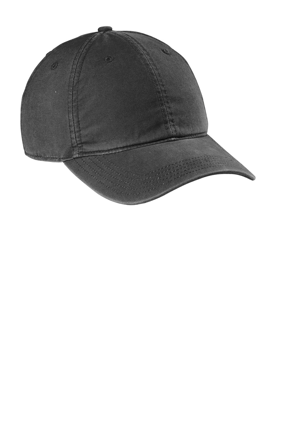 Carhartt Cotton Canvas Custom Caps, Black [Fire Solutions]