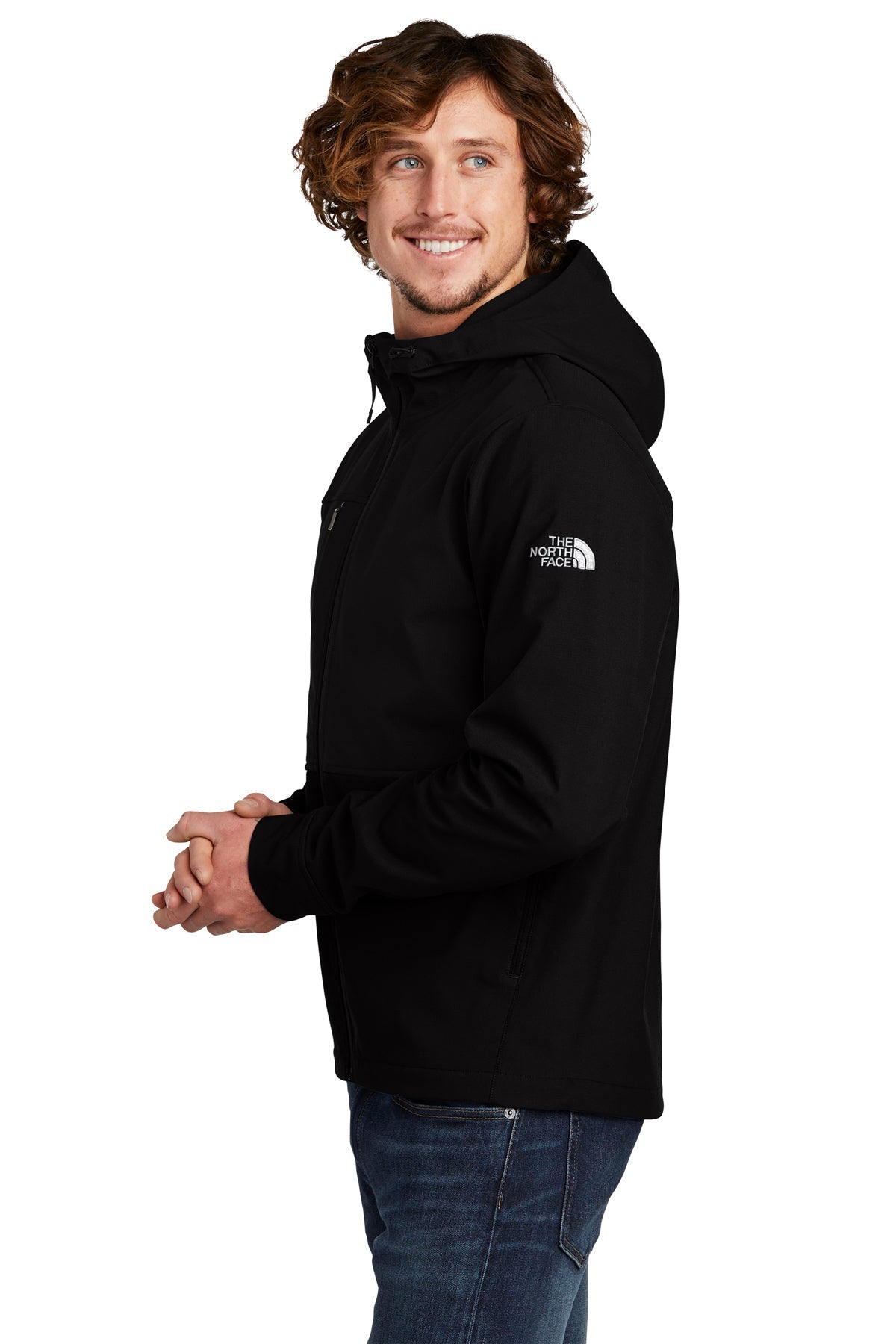 The North Face Castle Rock Hooded Soft Shell Jacket TNF Black [Barrett Hospital and Healthcare]