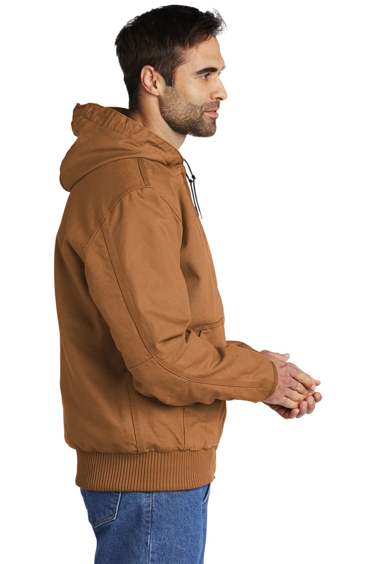 Carhartt Washed Duck Custom Jackets, Carhartt Brown [Executive Construction]