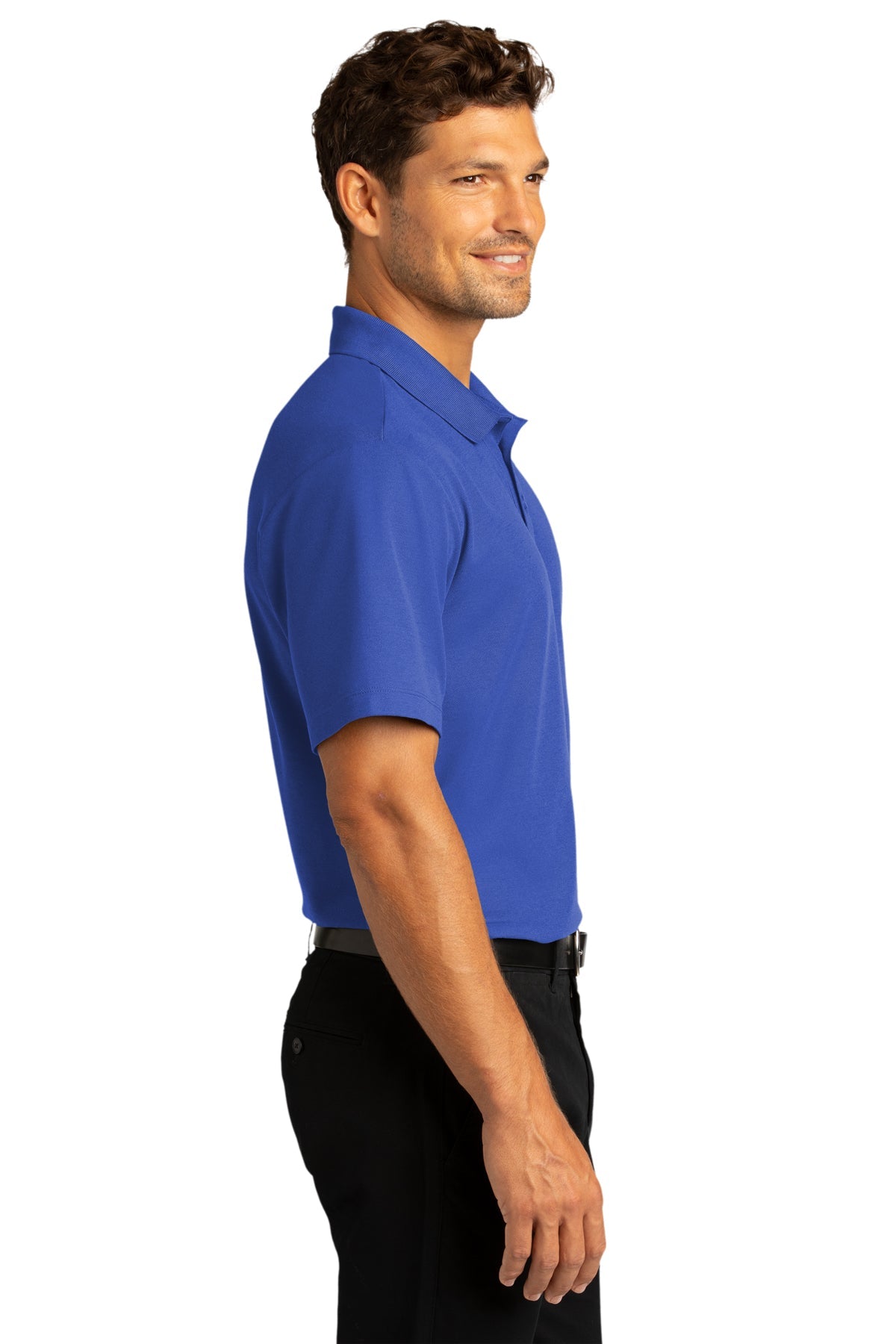 Port Authority SuperPro React Custom Polos, True Royal
