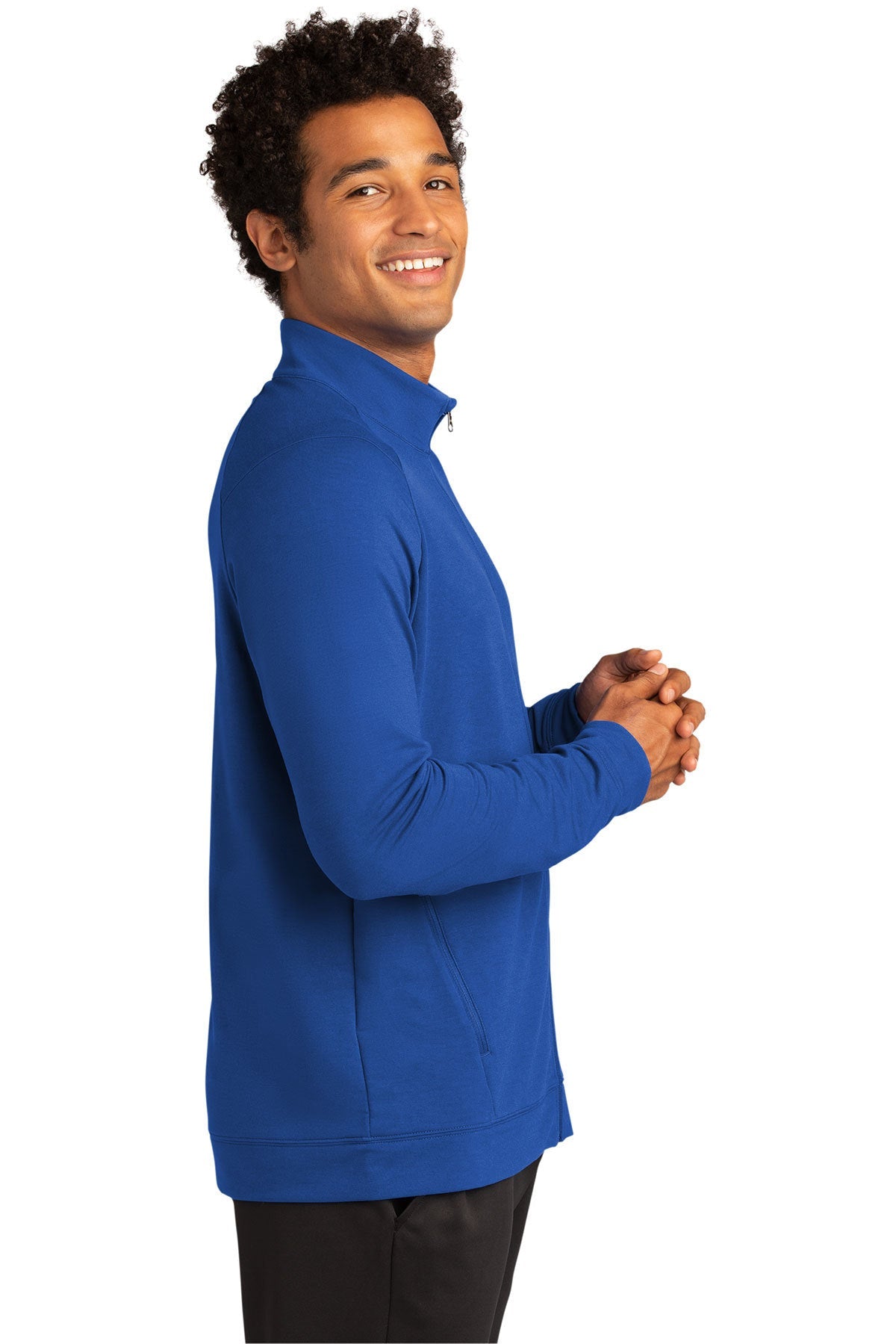 Sport-Tek Custom Sport-Wick Flex Fleece Full-Zips, True Royal