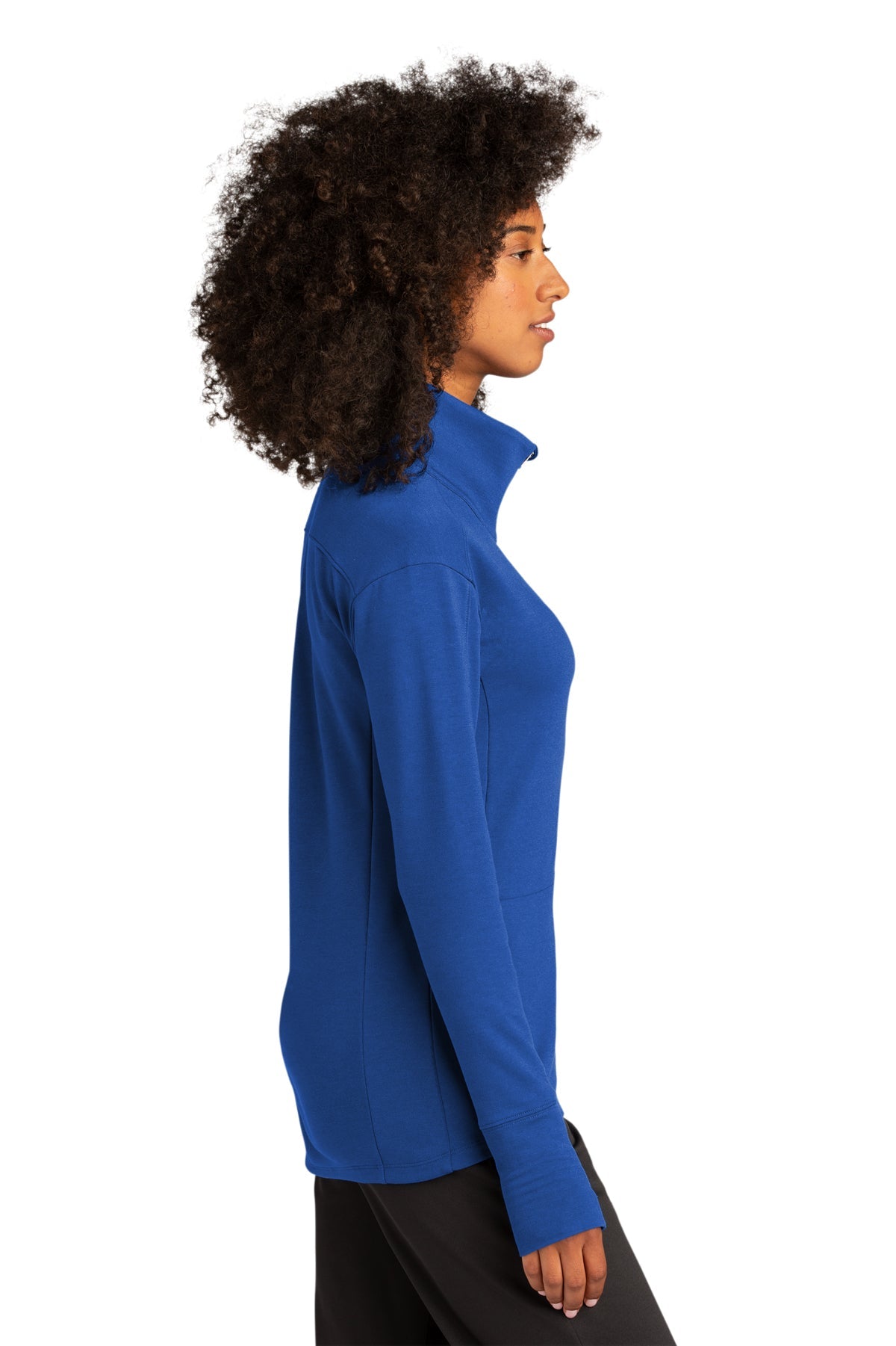 Sport-Tek Women's Custom Sport-Wick Flex Fleece Full-Zips, True Royal